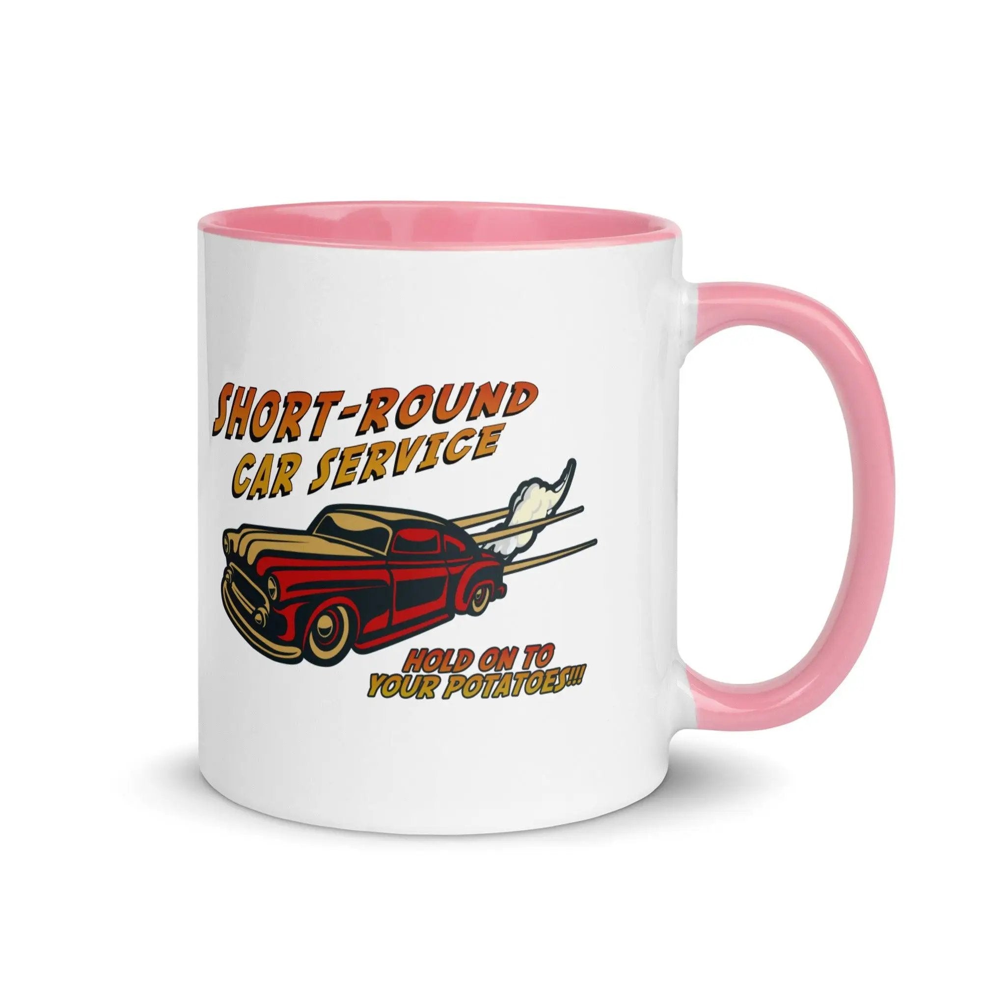 Short-Round Car Service Mug with Color Inside