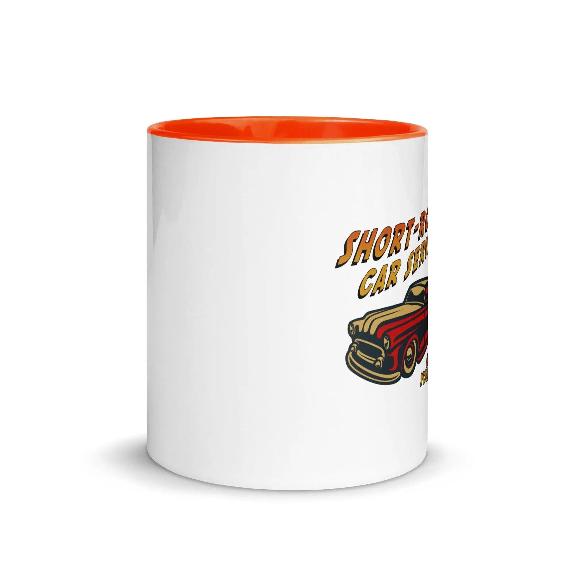 Short-Round Car Service Mug with Color Inside