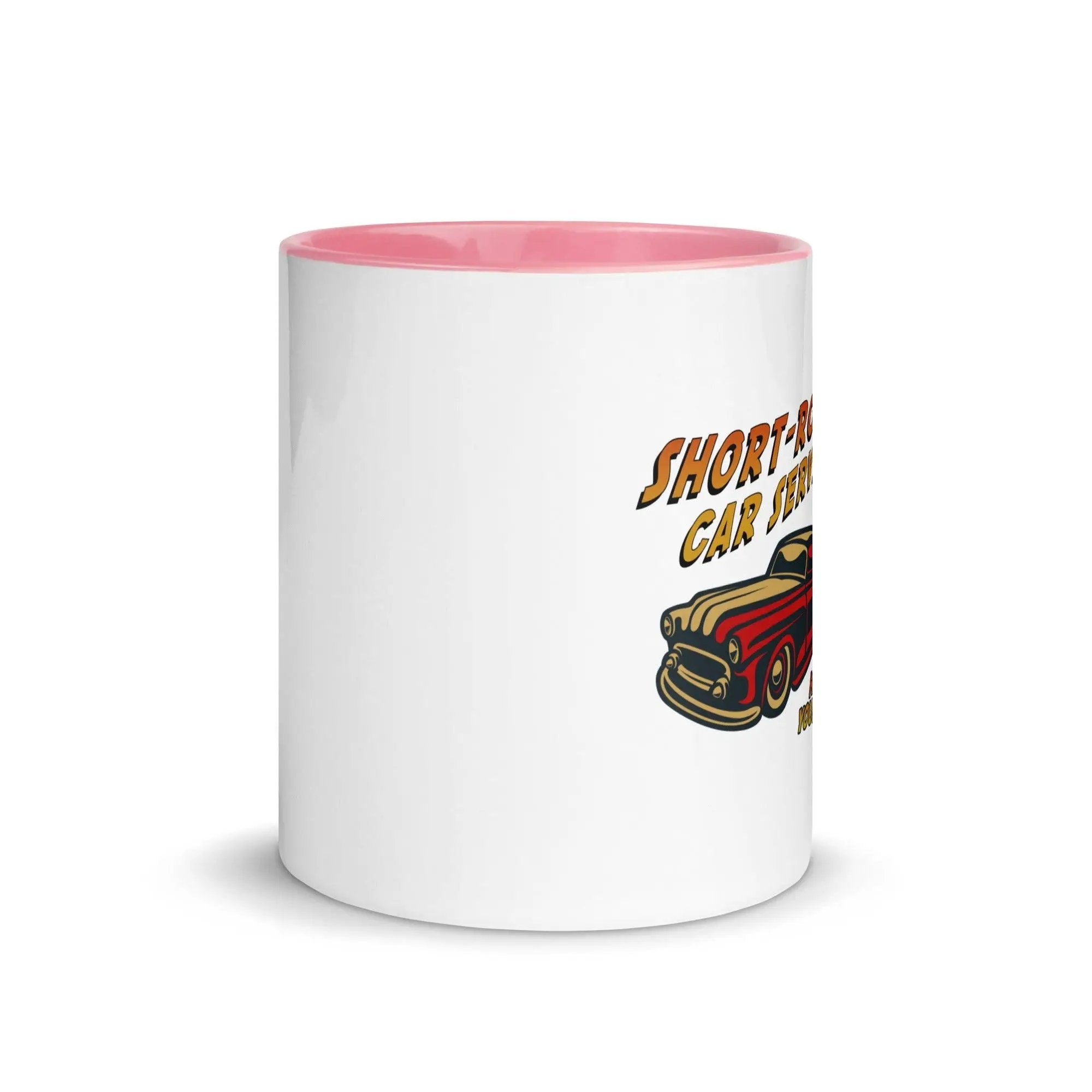 Short-Round Car Service Mug with Color Inside