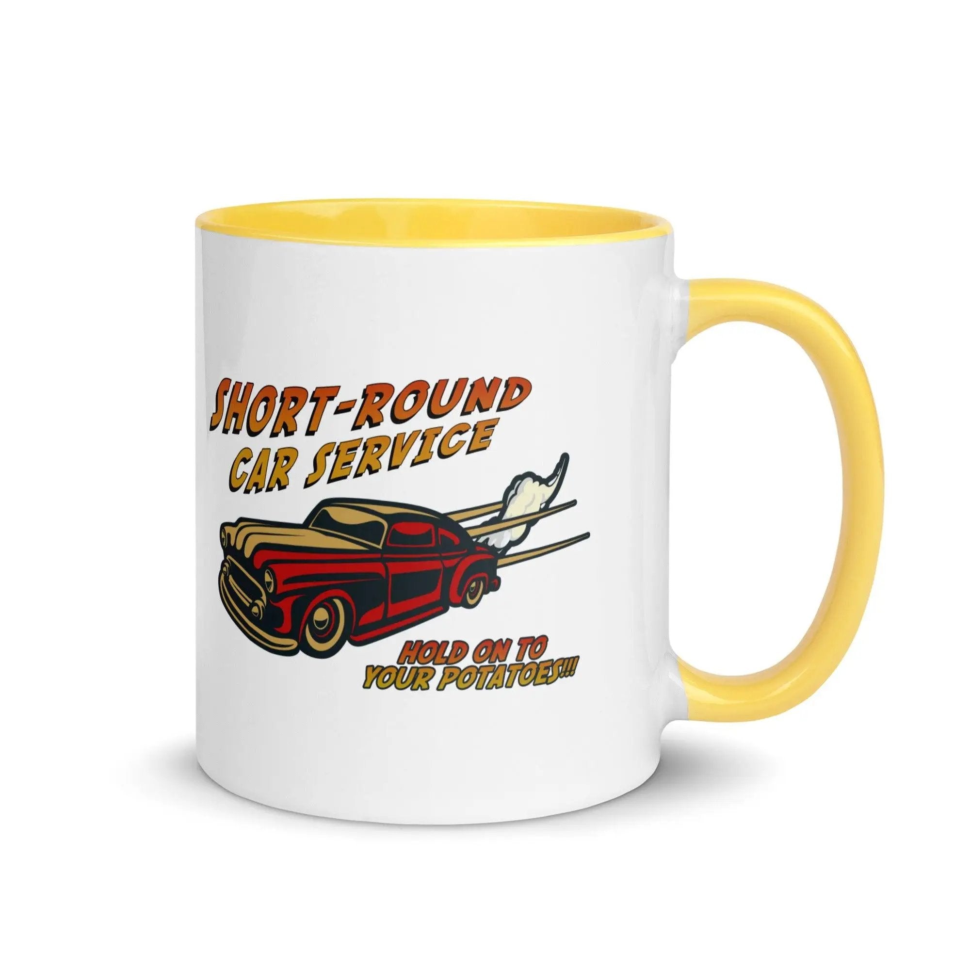 Short-Round Car Service Mug with Color Inside