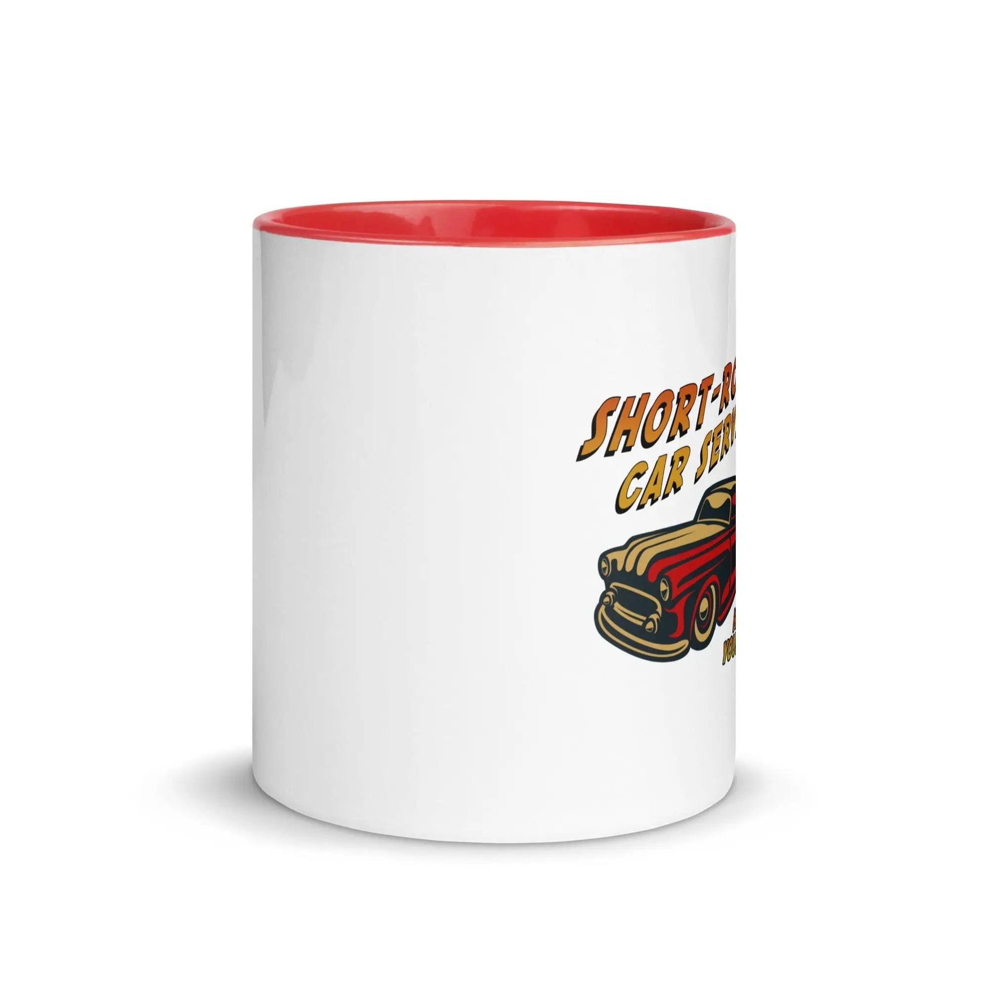 Short-Round Car Service Mug with Color Inside