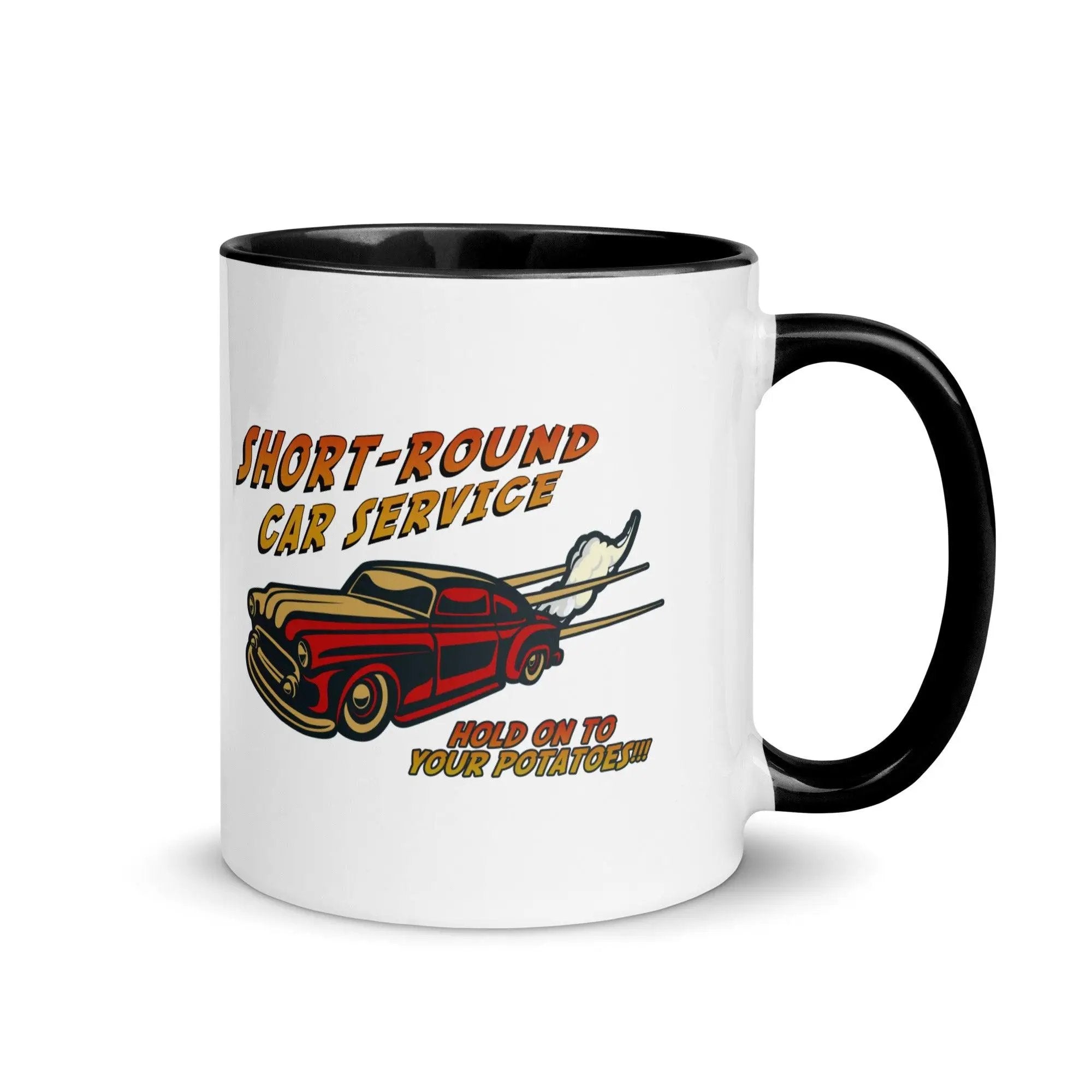 Short-Round Car Service Mug with Color Inside