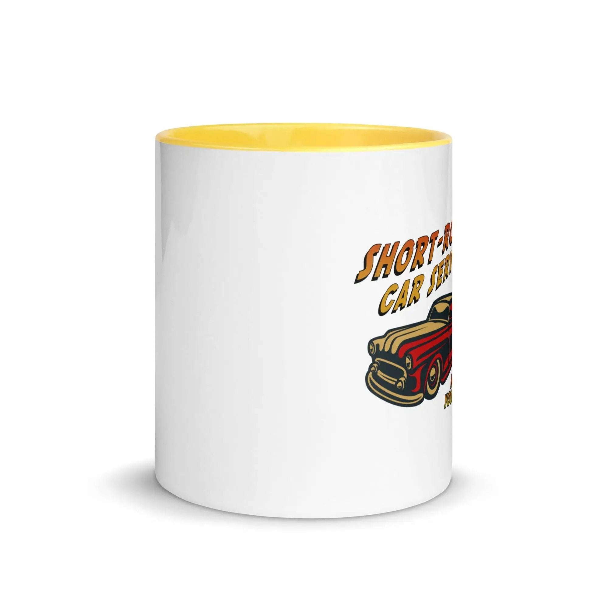 Short-Round Car Service Mug with Color Inside