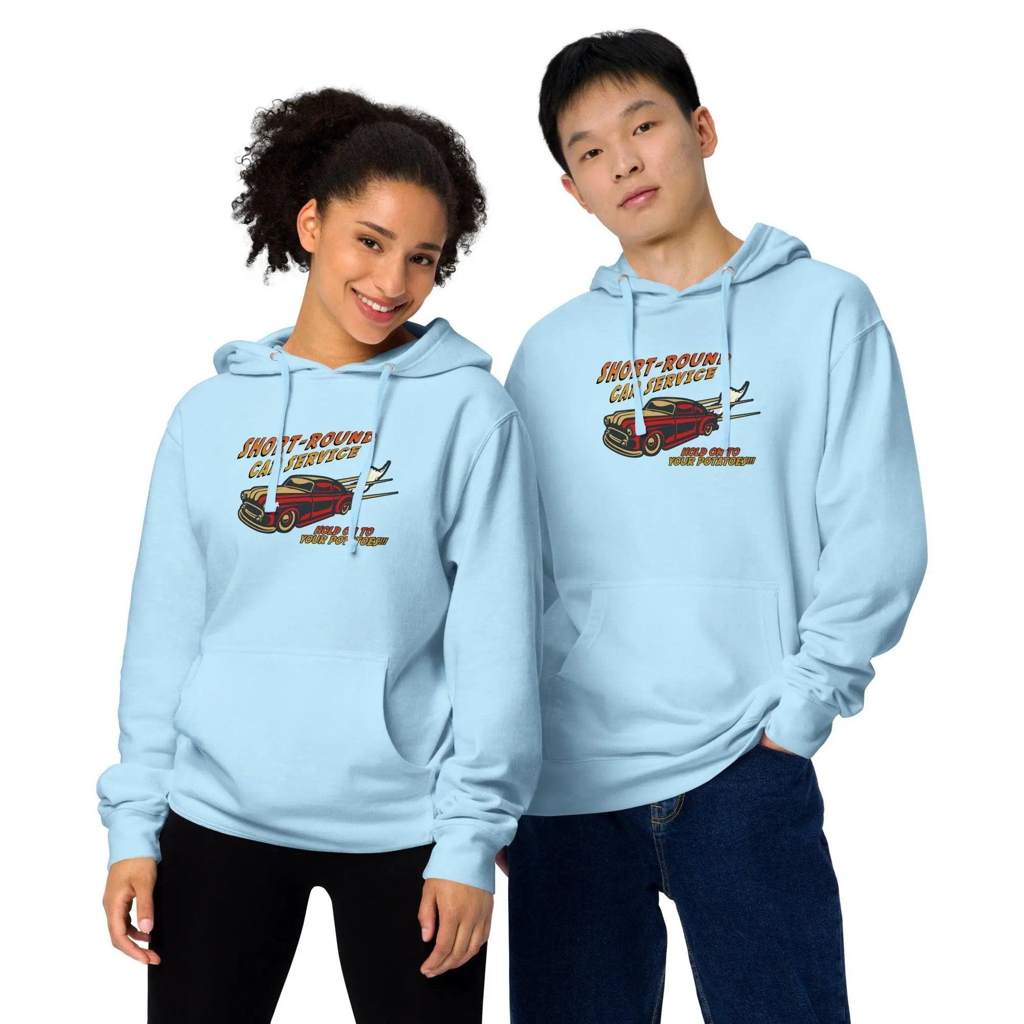 Short-Round Car Service Unisex midweight hoodie VAWDesigns