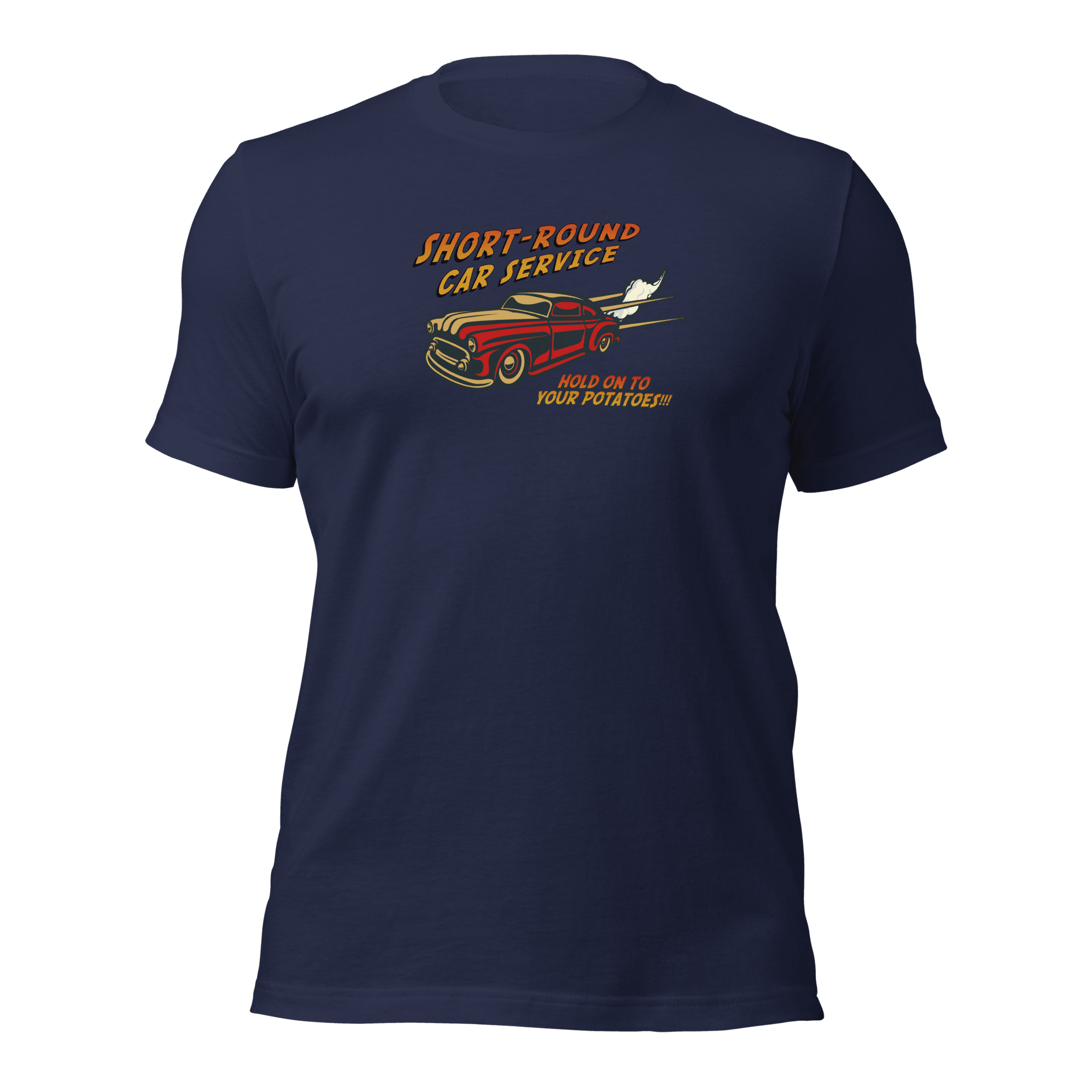 Short-Round Car Service Unisex t-shirt VAWDesigns