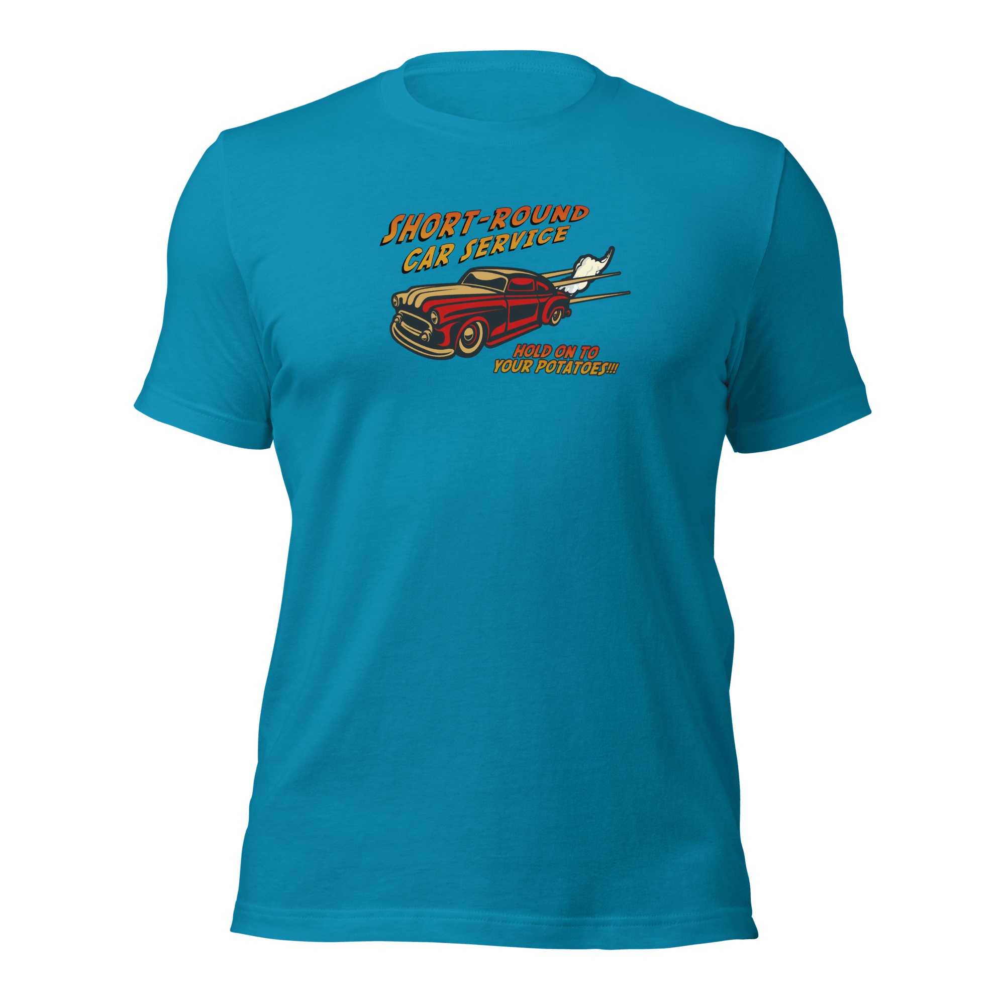 Short-Round Car Service Unisex t-shirt VAWDesigns