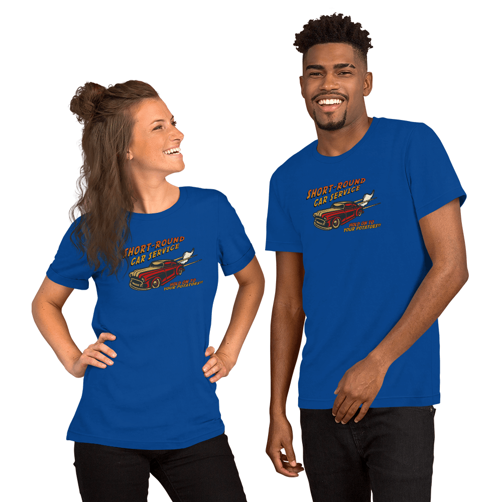 Short-Round Car Service Unisex t-shirt VAWDesigns