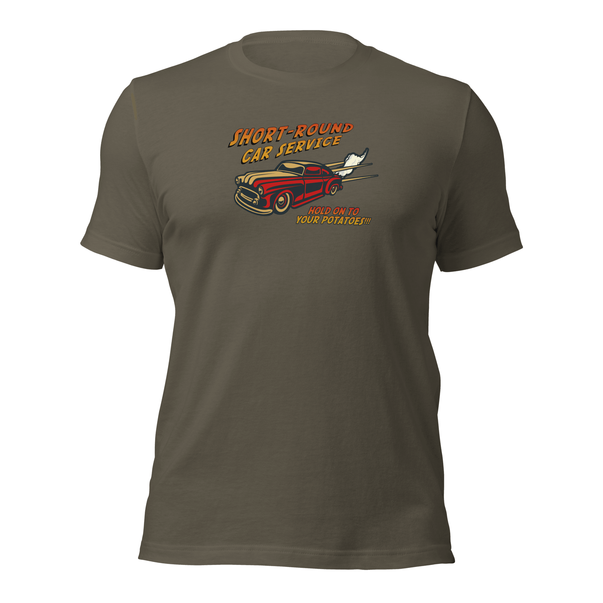 Short-Round Car Service Unisex t-shirt VAWDesigns