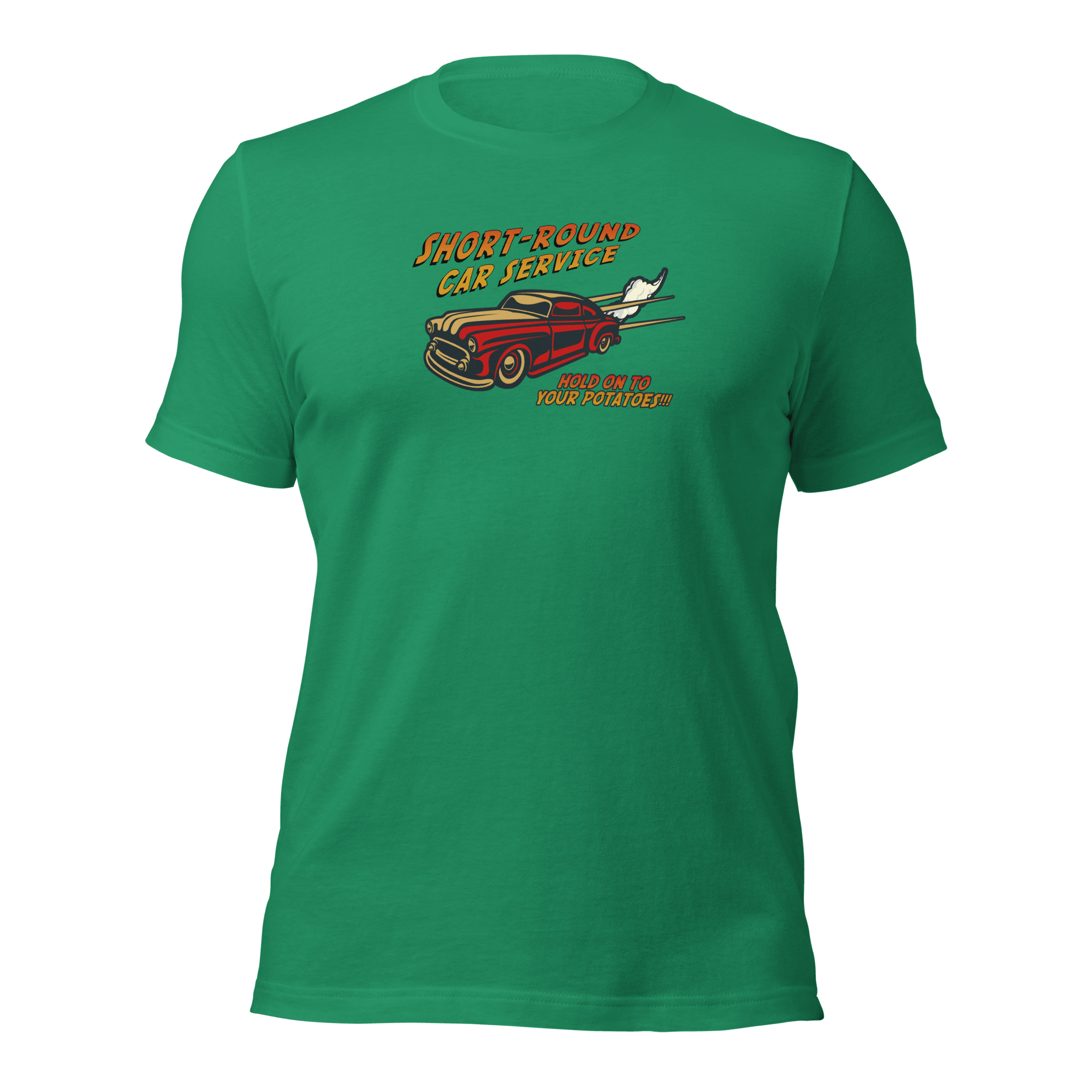 Short-Round Car Service Unisex t-shirt VAWDesigns