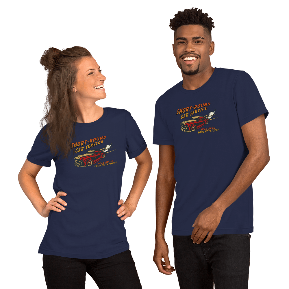 Short-Round Car Service Unisex t-shirt VAWDesigns