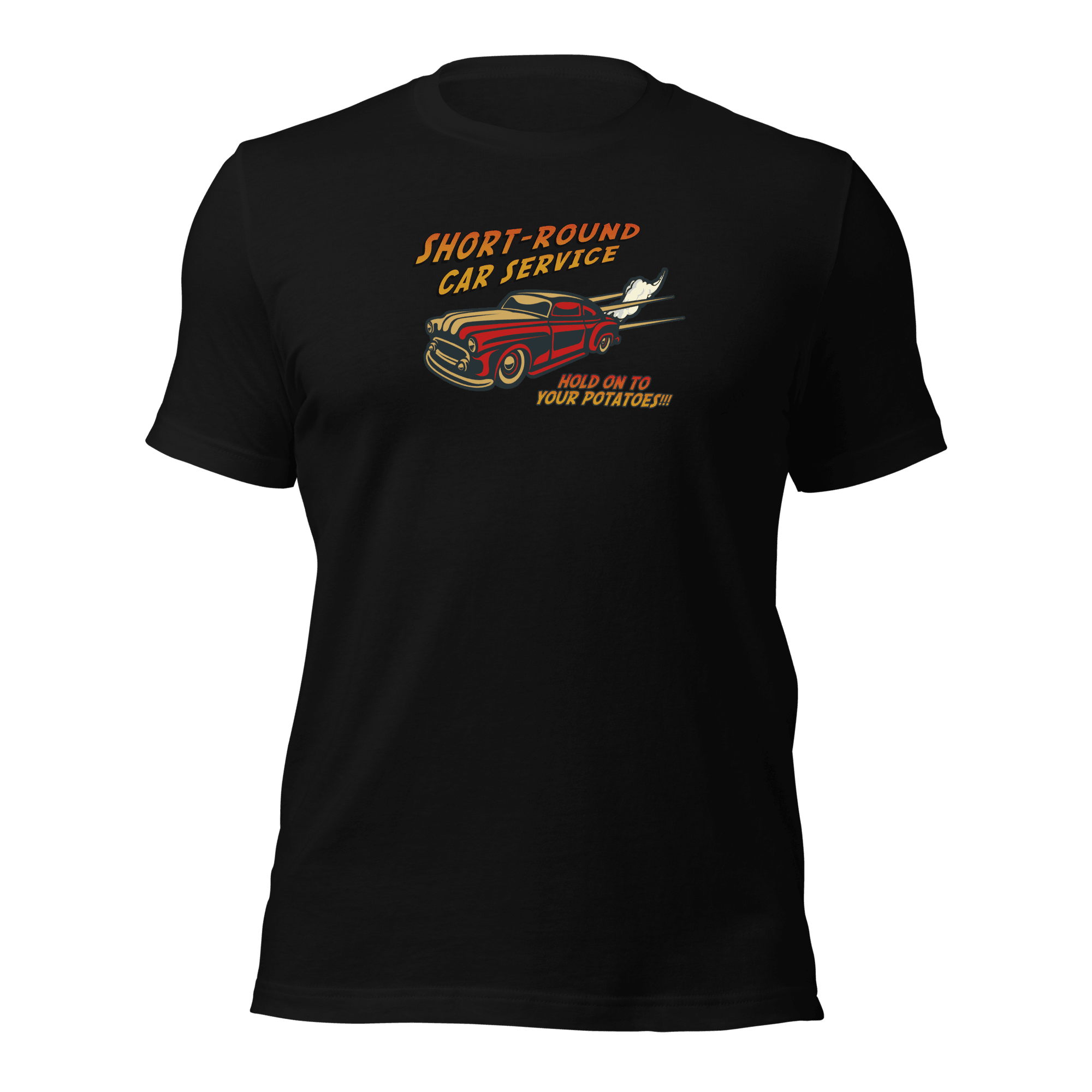 Short-Round Car Service Unisex t-shirt VAWDesigns