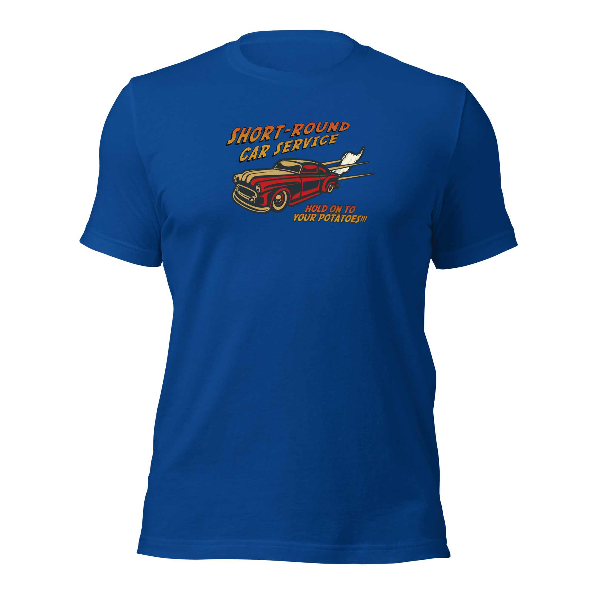 Short-Round Car Service Unisex t-shirt VAWDesigns