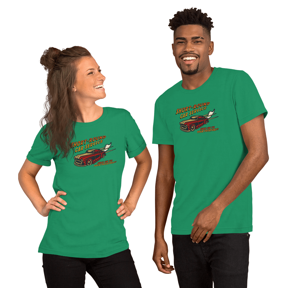 Short-Round Car Service Unisex t-shirt VAWDesigns