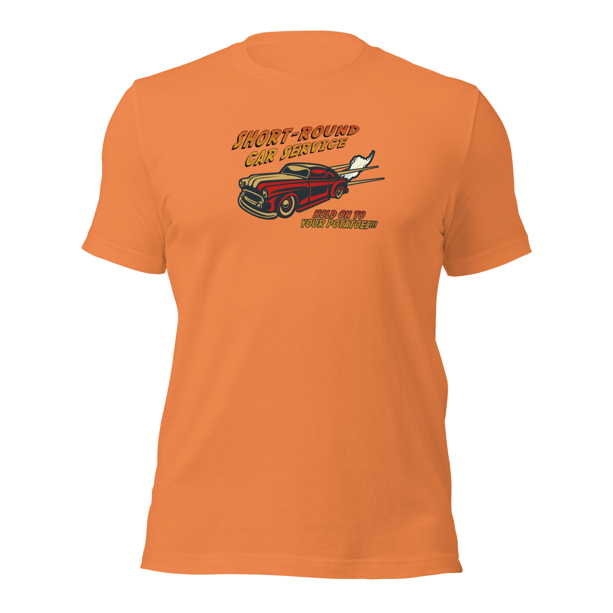 Short-Round Car Service Unisex t-shirt VAWDesigns