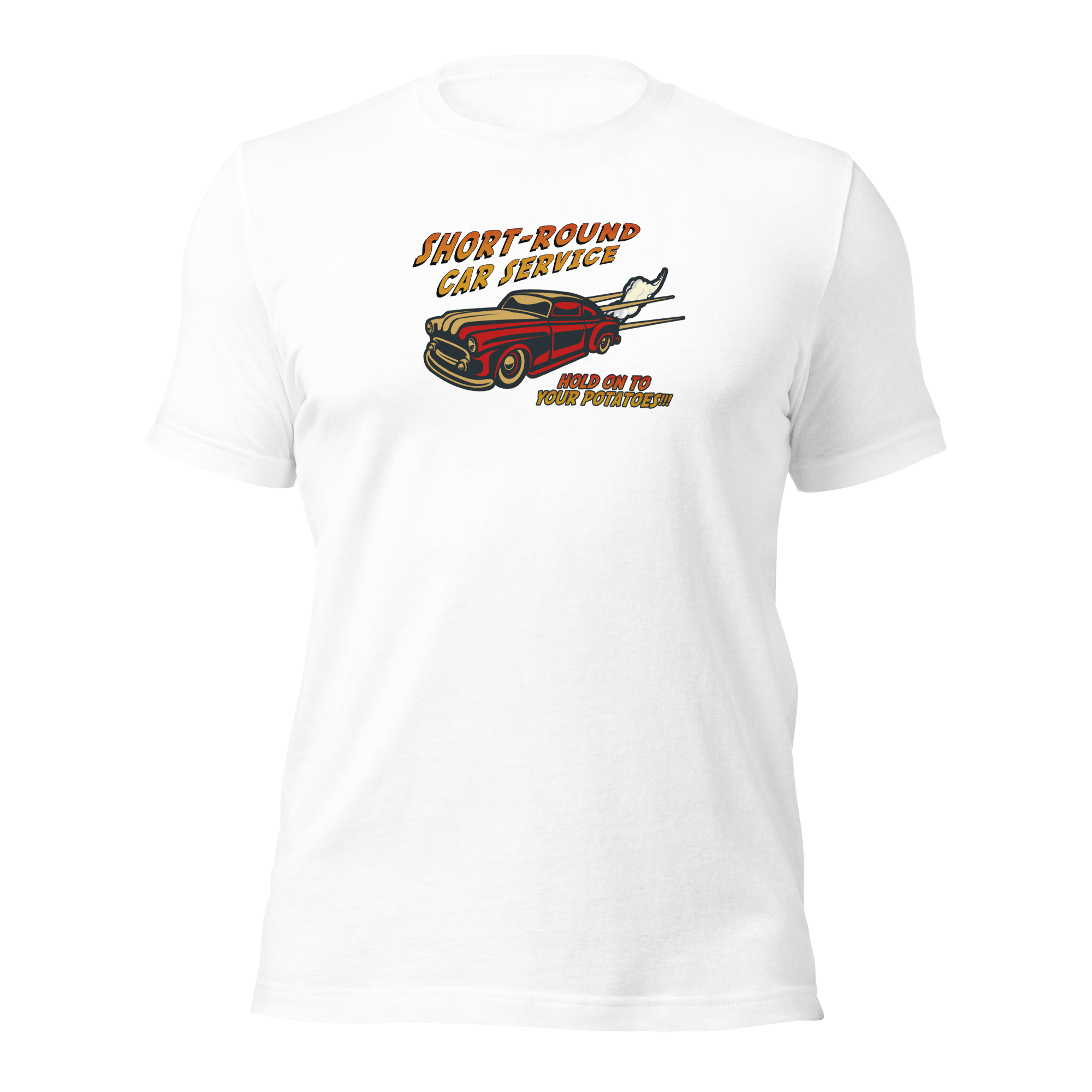 Short-Round Car Service Unisex t-shirt VAWDesigns