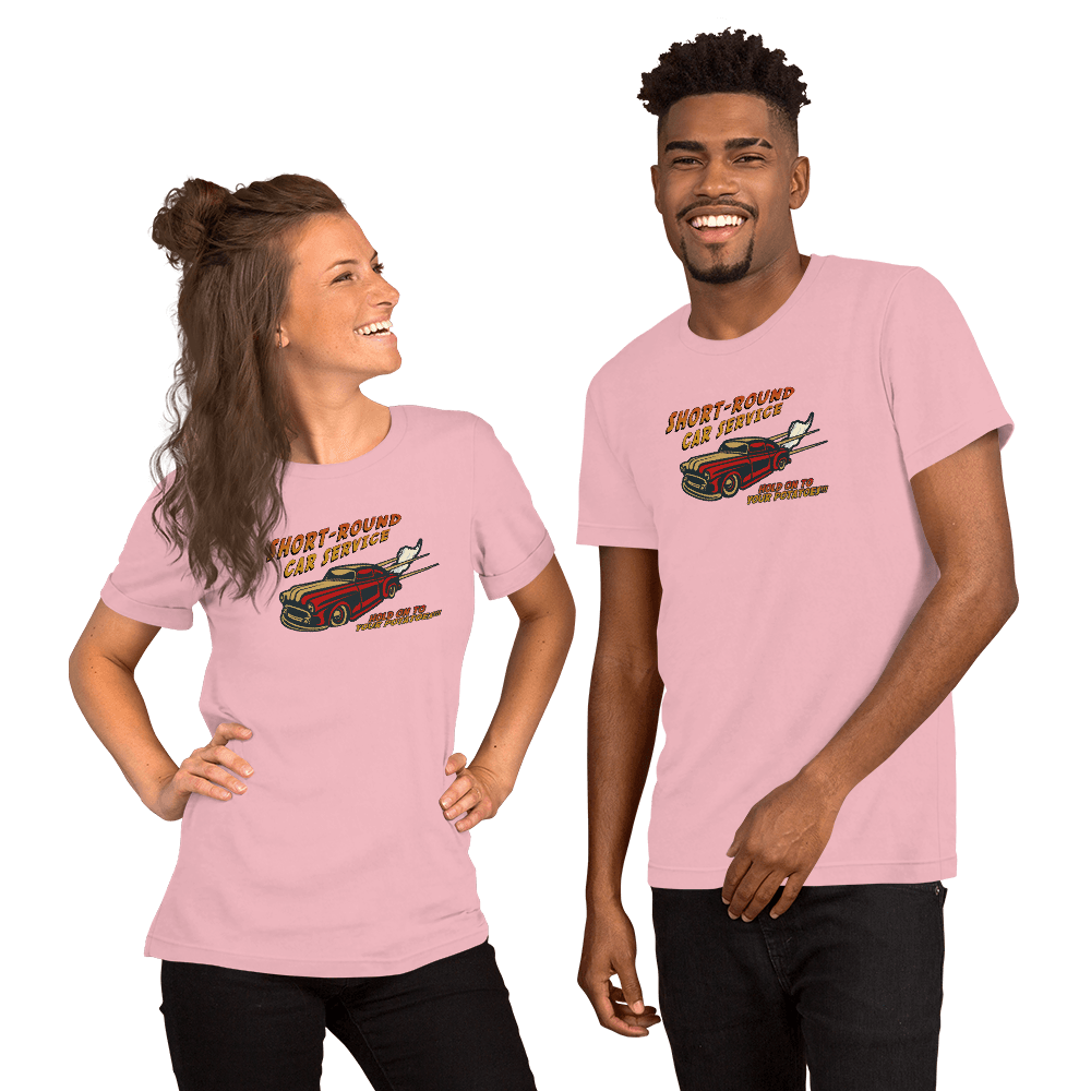 Short-Round Car Service Unisex t-shirt VAWDesigns