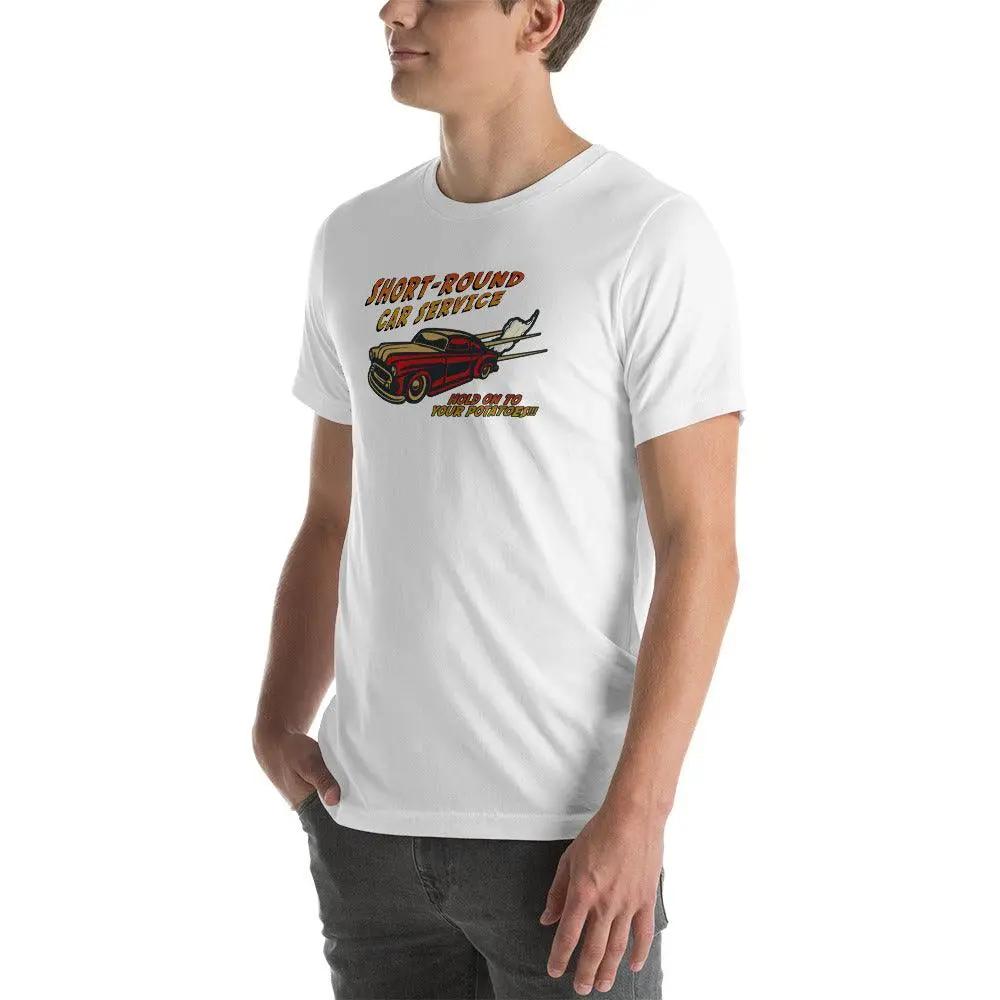Short-Round Car Service Unisex t-shirt VAWDesigns