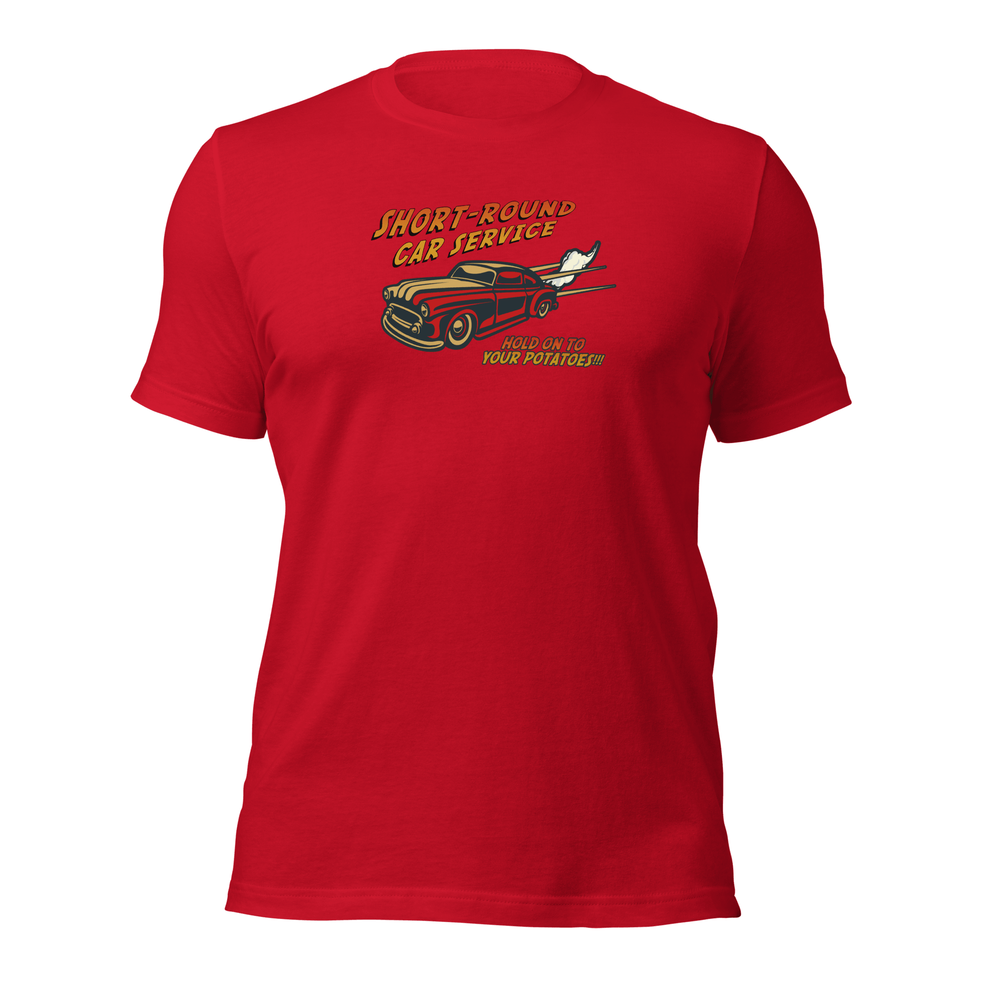 Short-Round Car Service Unisex t-shirt VAWDesigns