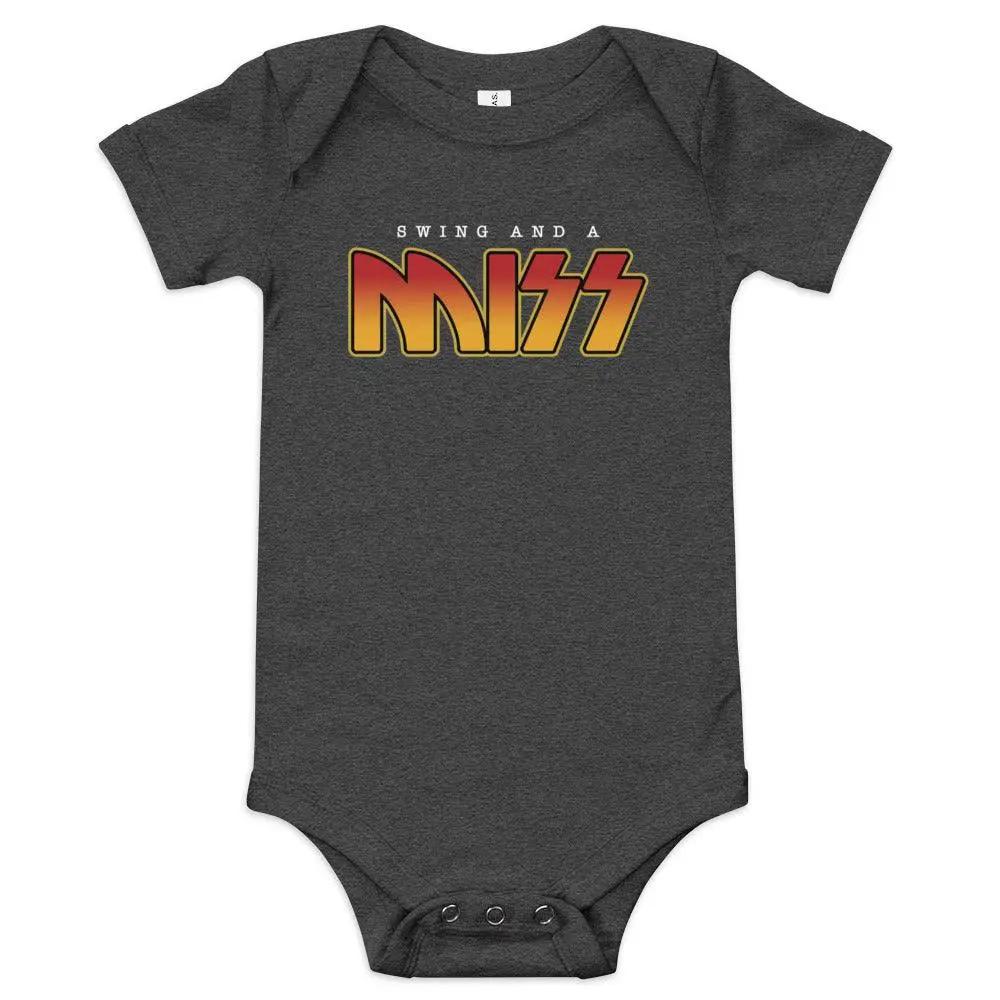 Swing and a Miss Baby Onesie VAWDesigns