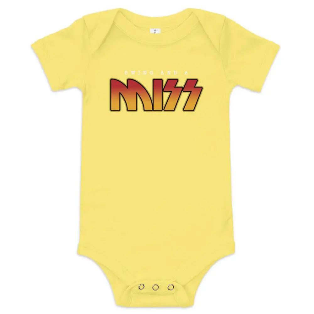 Swing and a Miss Baby Onesie VAWDesigns