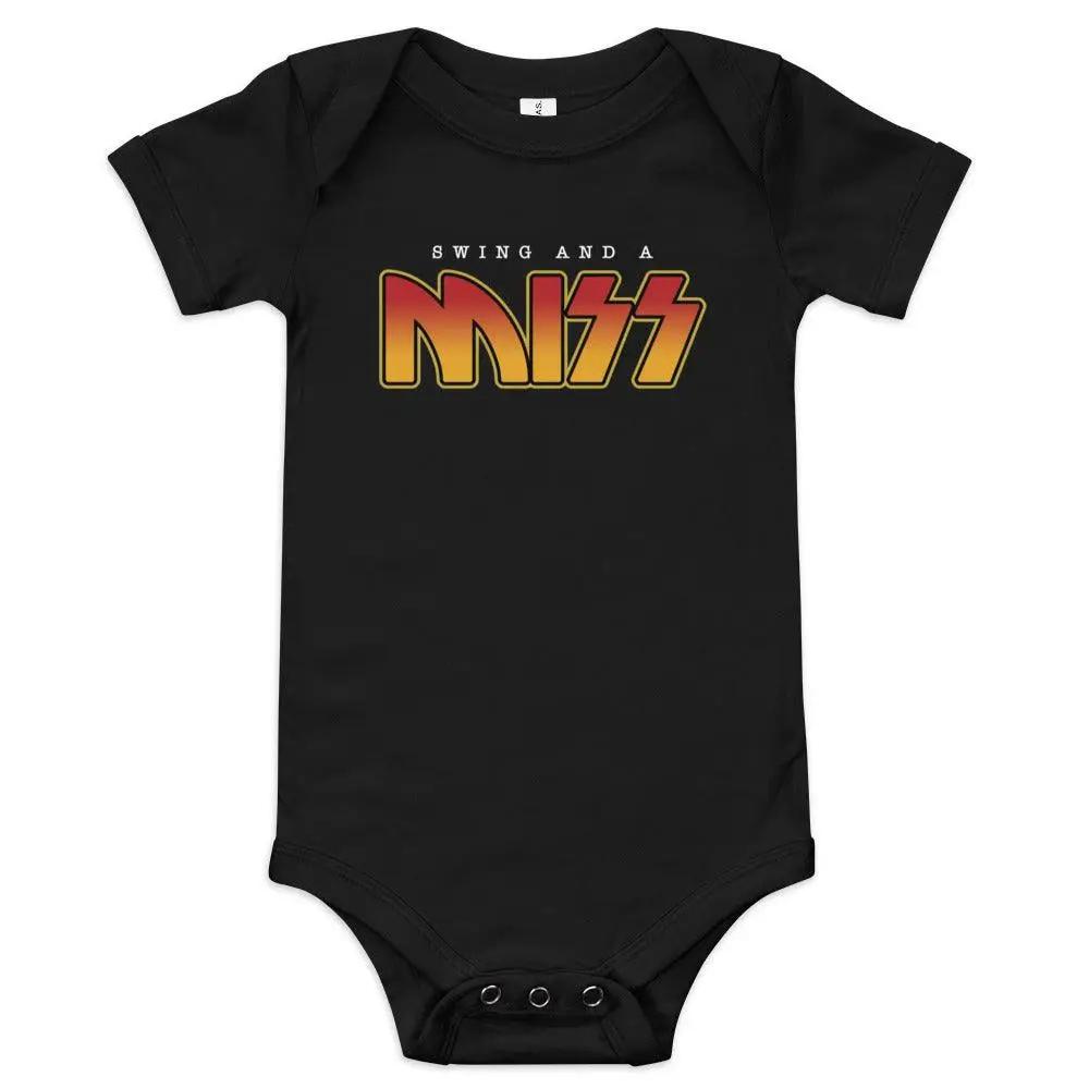 Swing and a Miss Baby Onesie VAWDesigns