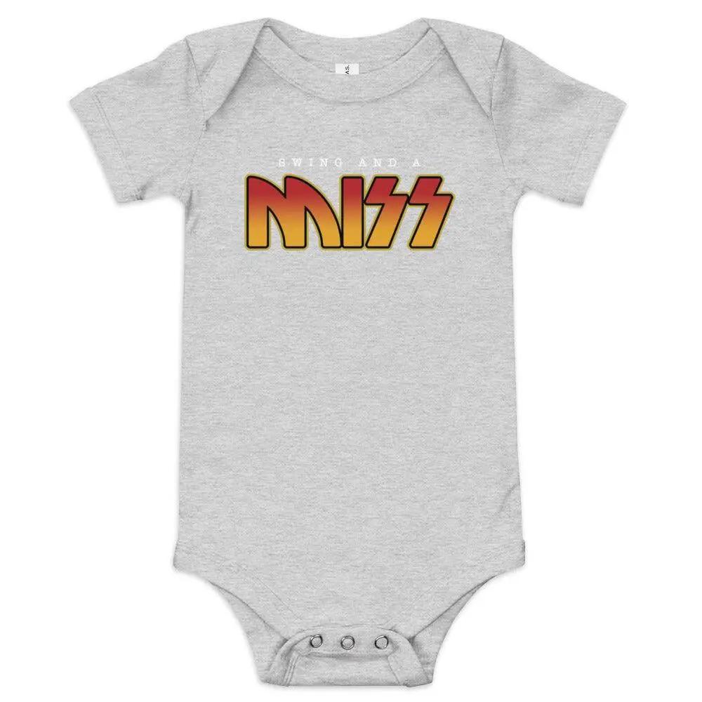 Swing and a Miss Baby Onesie VAWDesigns