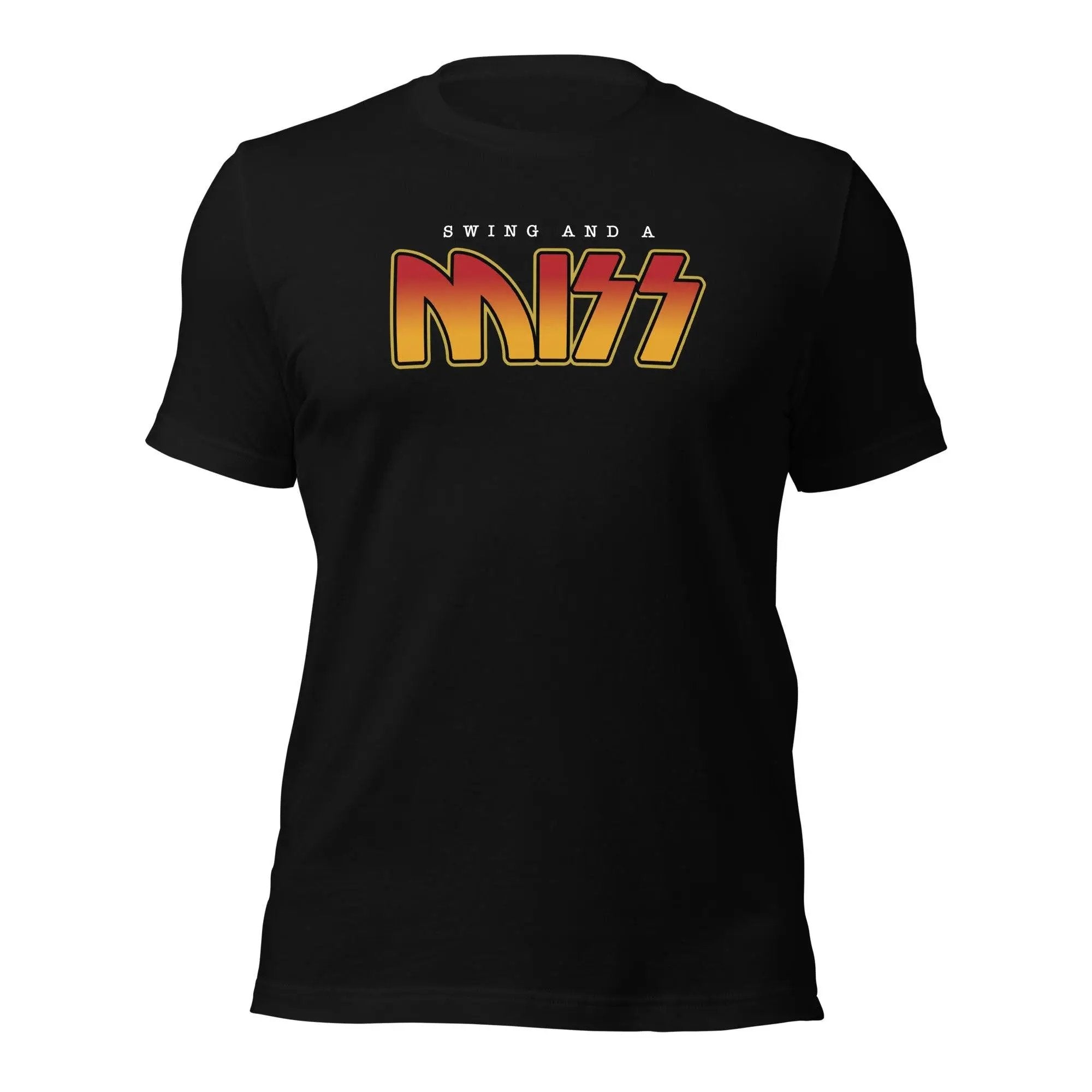 Swing and a Miss Unisex t-shirt VAWDesigns