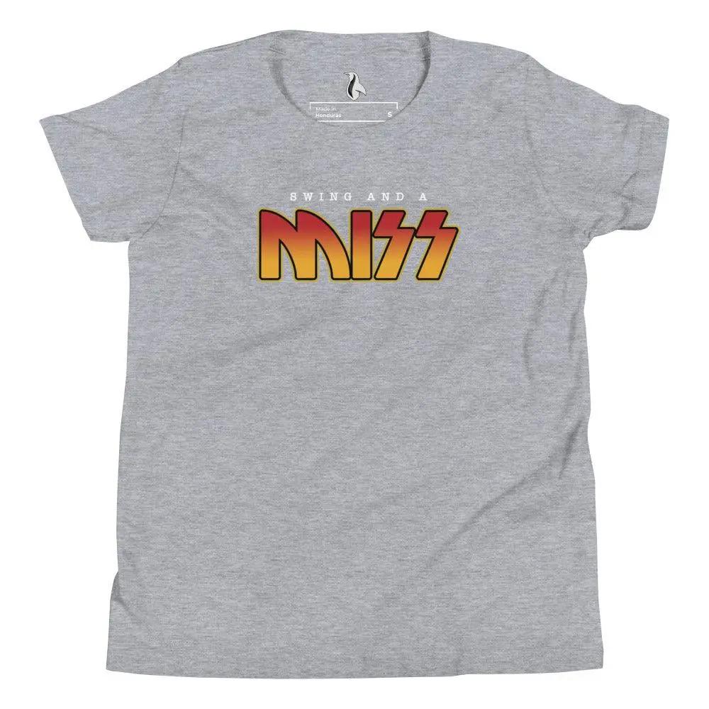 Swing and a Miss Youth Short Sleeve T-Shirt VAWDesigns