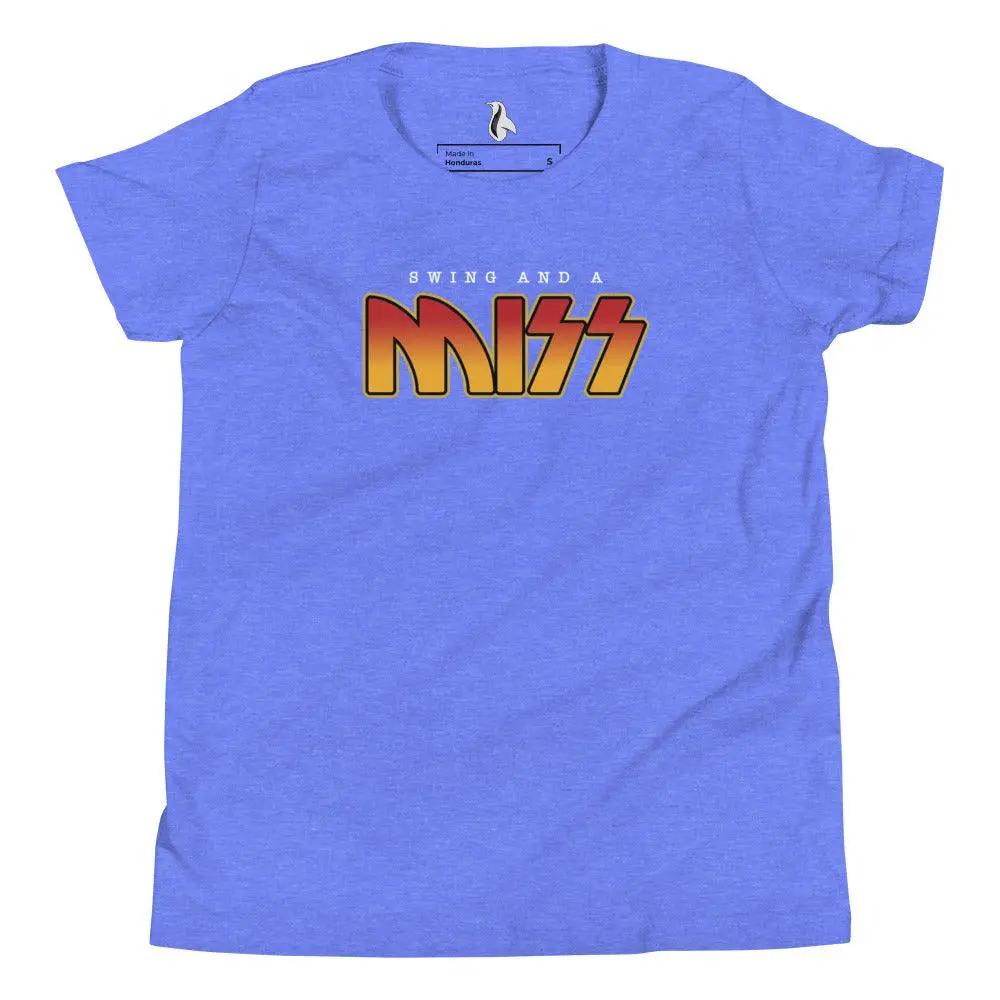 Swing and a Miss Youth Short Sleeve T-Shirt VAWDesigns