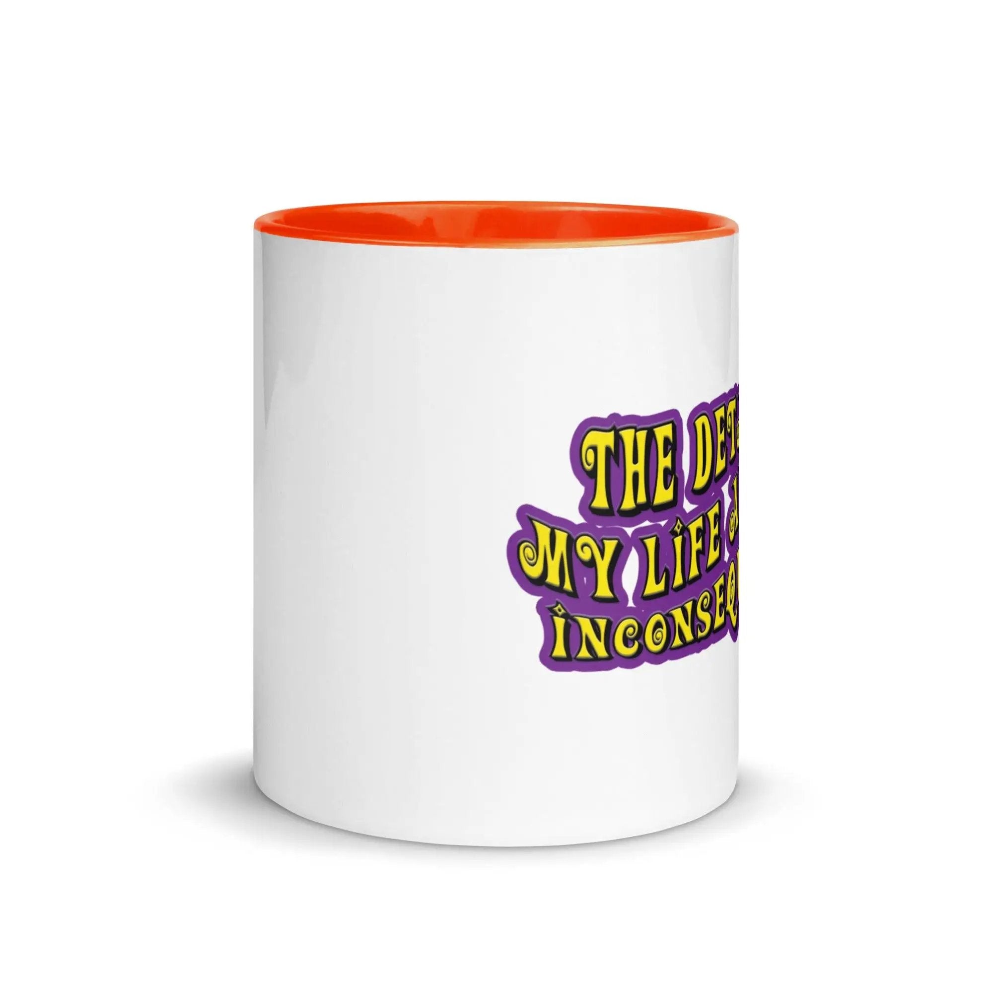 The Details of My Life...Mug with Color Inside