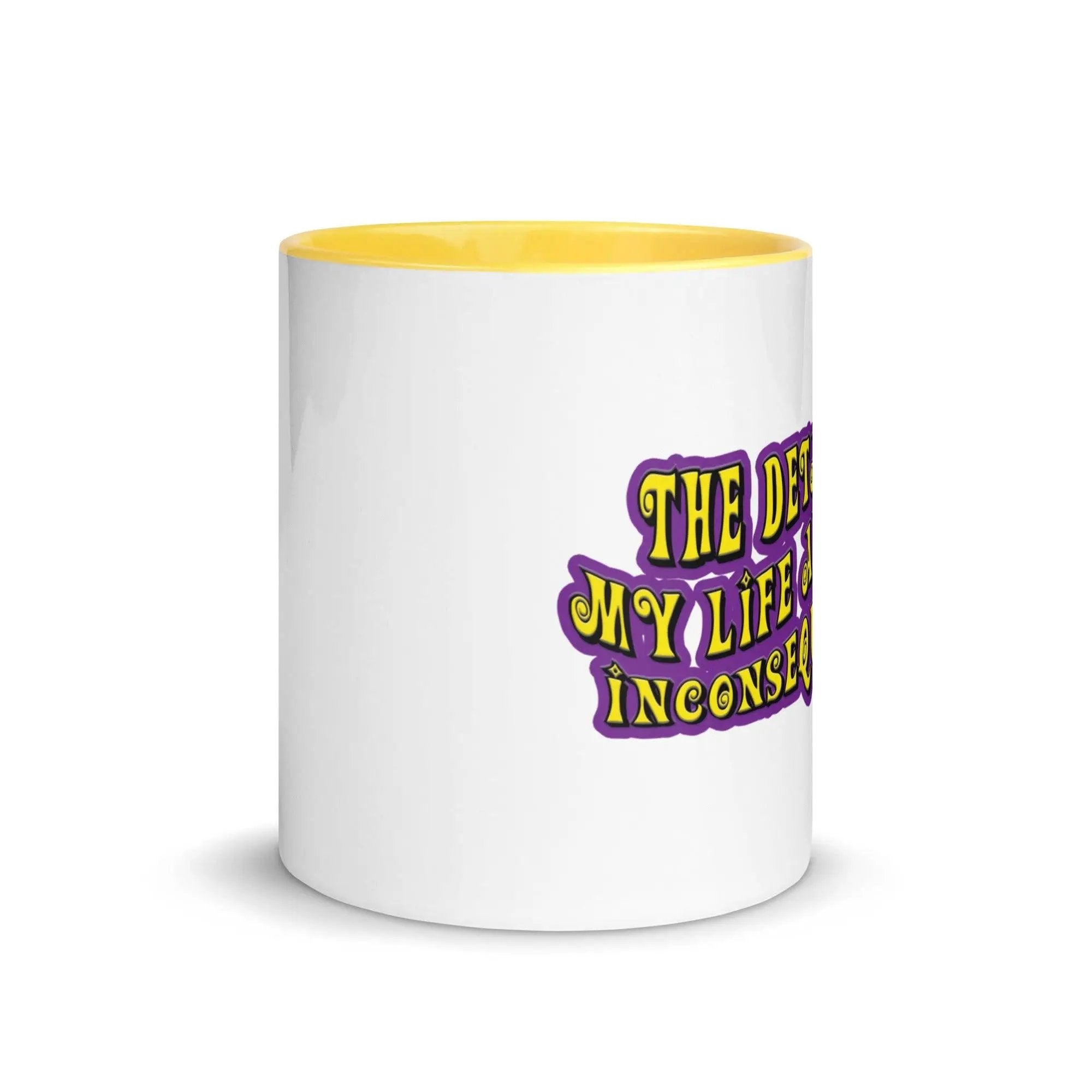 The Details of My Life...Mug with Color Inside