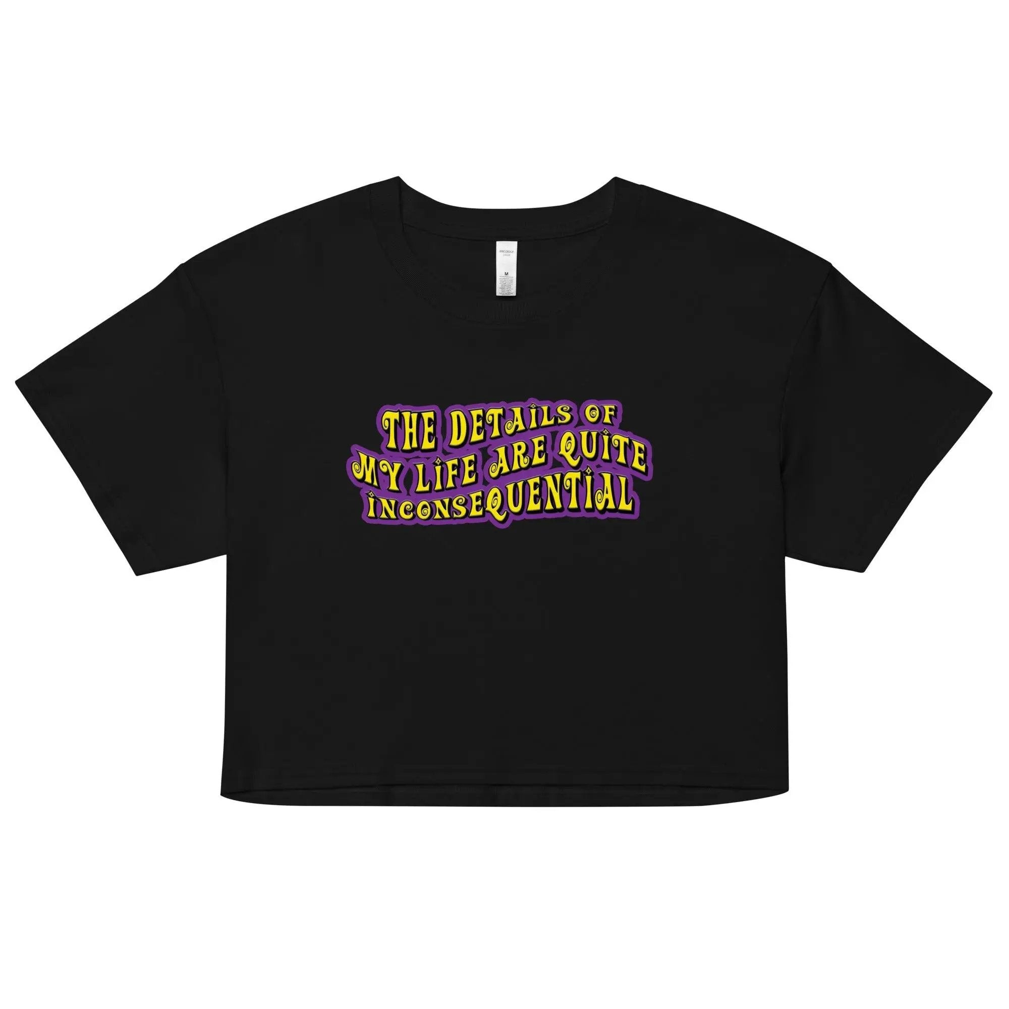 The Details of My Life...Women’s crop top