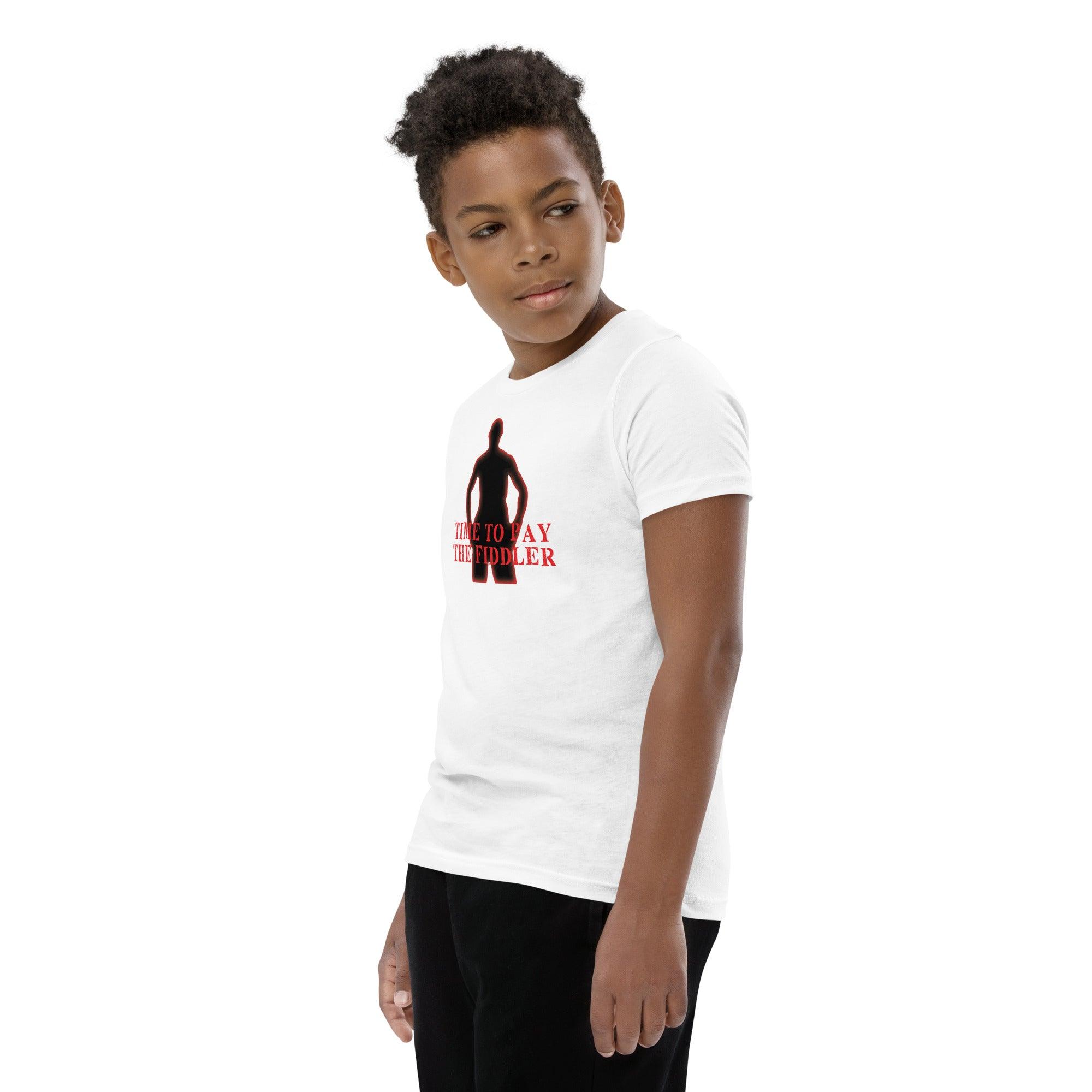 Time To Pay The Fiddler Youth Short Sleeve T-Shirt VAWDesigns