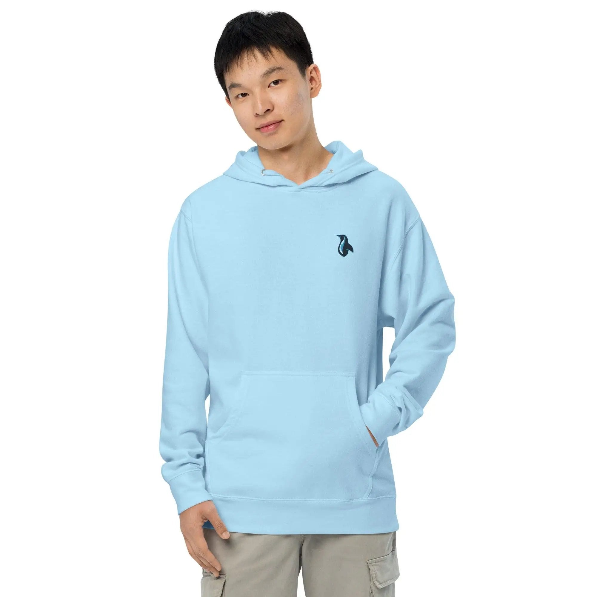 Why Are You Following Me? Unisex midweight hoodie VAWDesigns