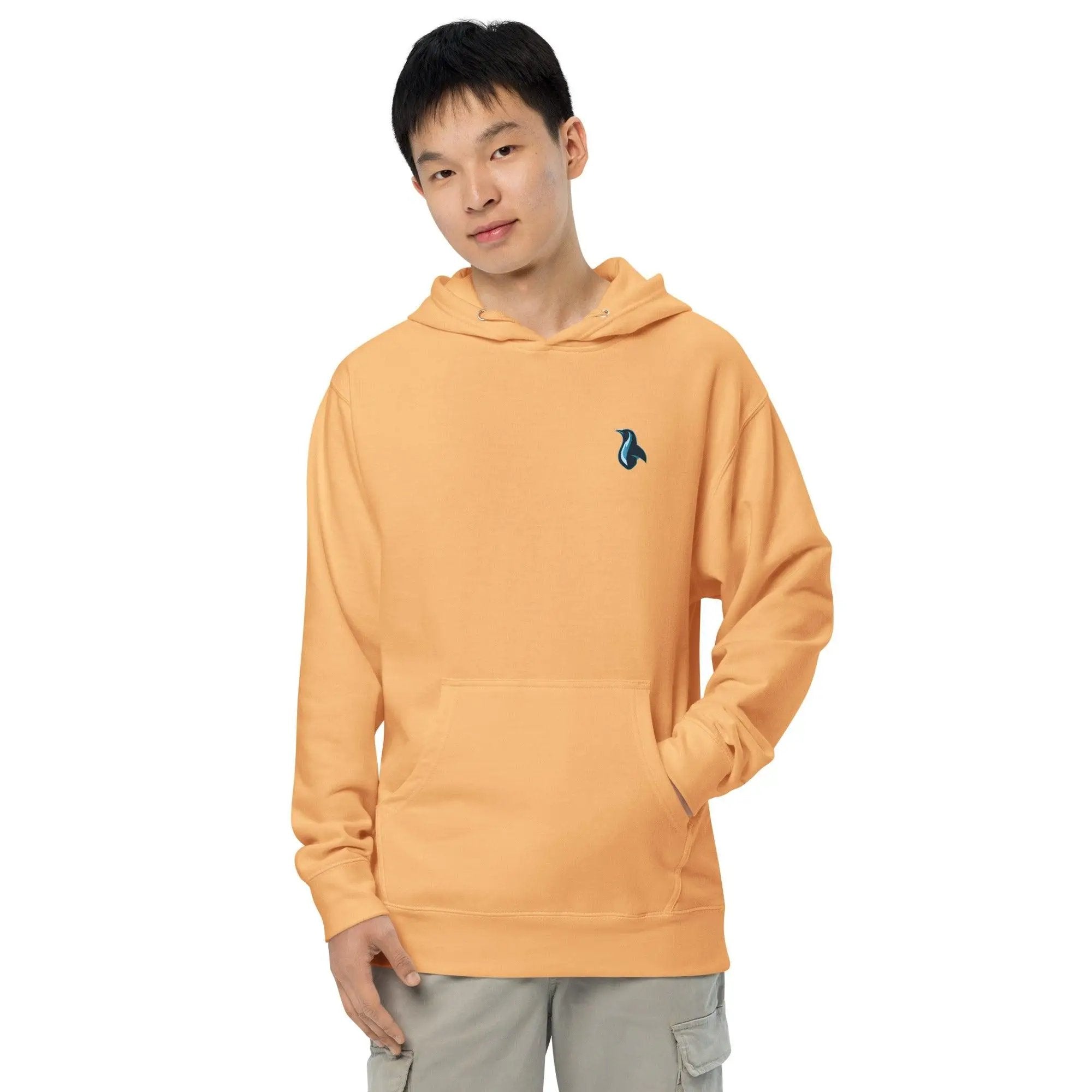 Why Are You Following Me? Unisex midweight hoodie VAWDesigns