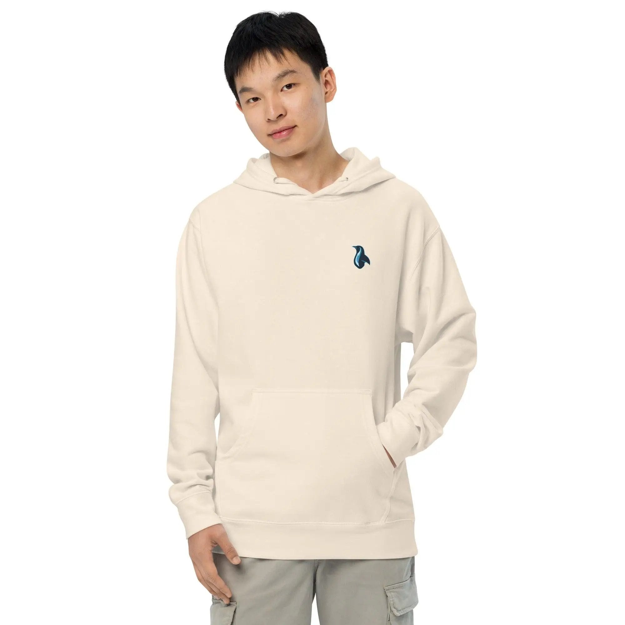 Why Are You Following Me? Unisex midweight hoodie VAWDesigns