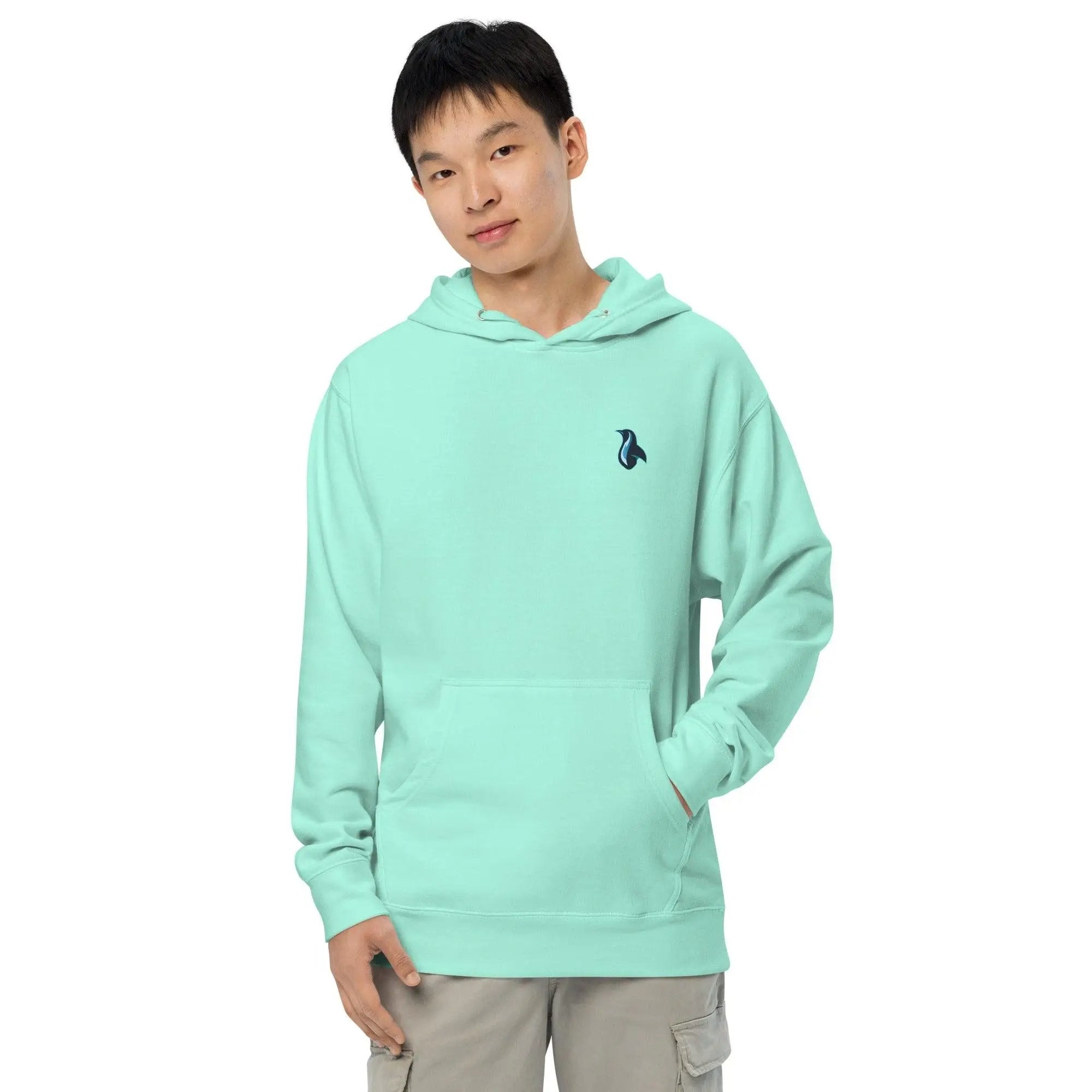 Why Are You Following Me? Unisex midweight hoodie VAWDesigns