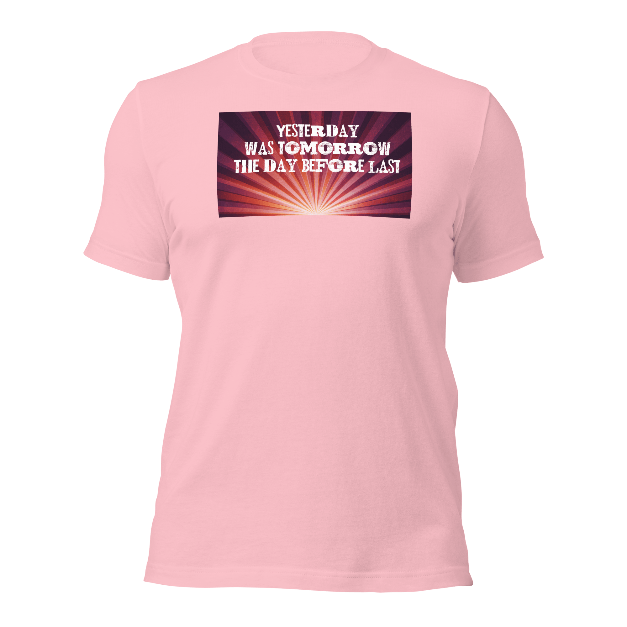 Yesterday Was Tomorrow Unisex t-shirt VAWDesigns