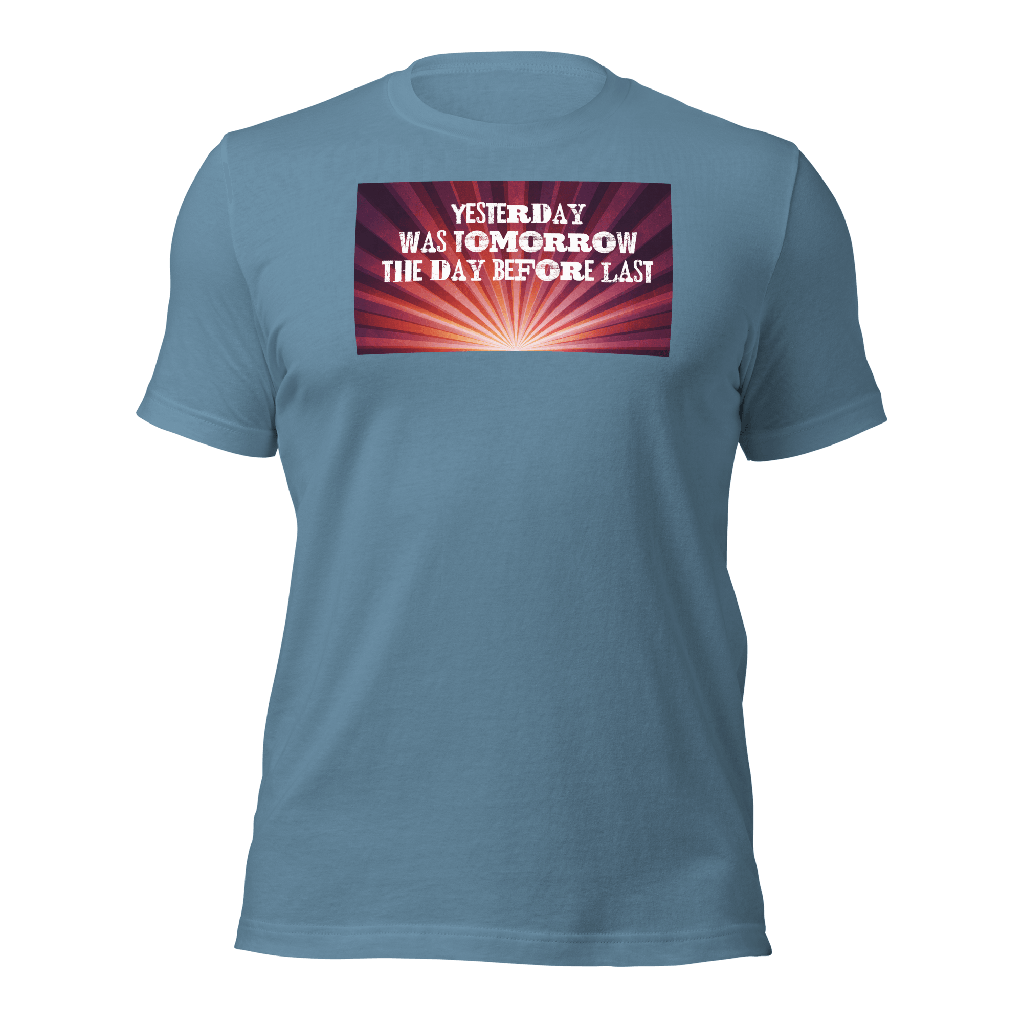 Yesterday Was Tomorrow Unisex t-shirt VAWDesigns