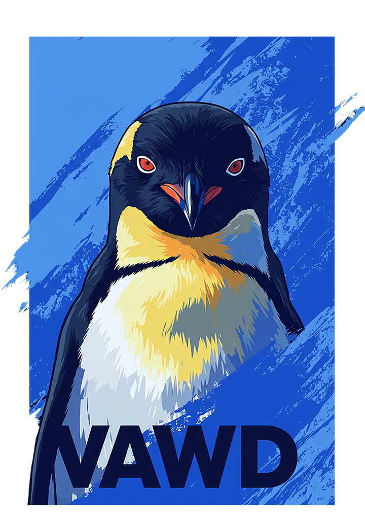 VAWDesigns Penguin Portrait