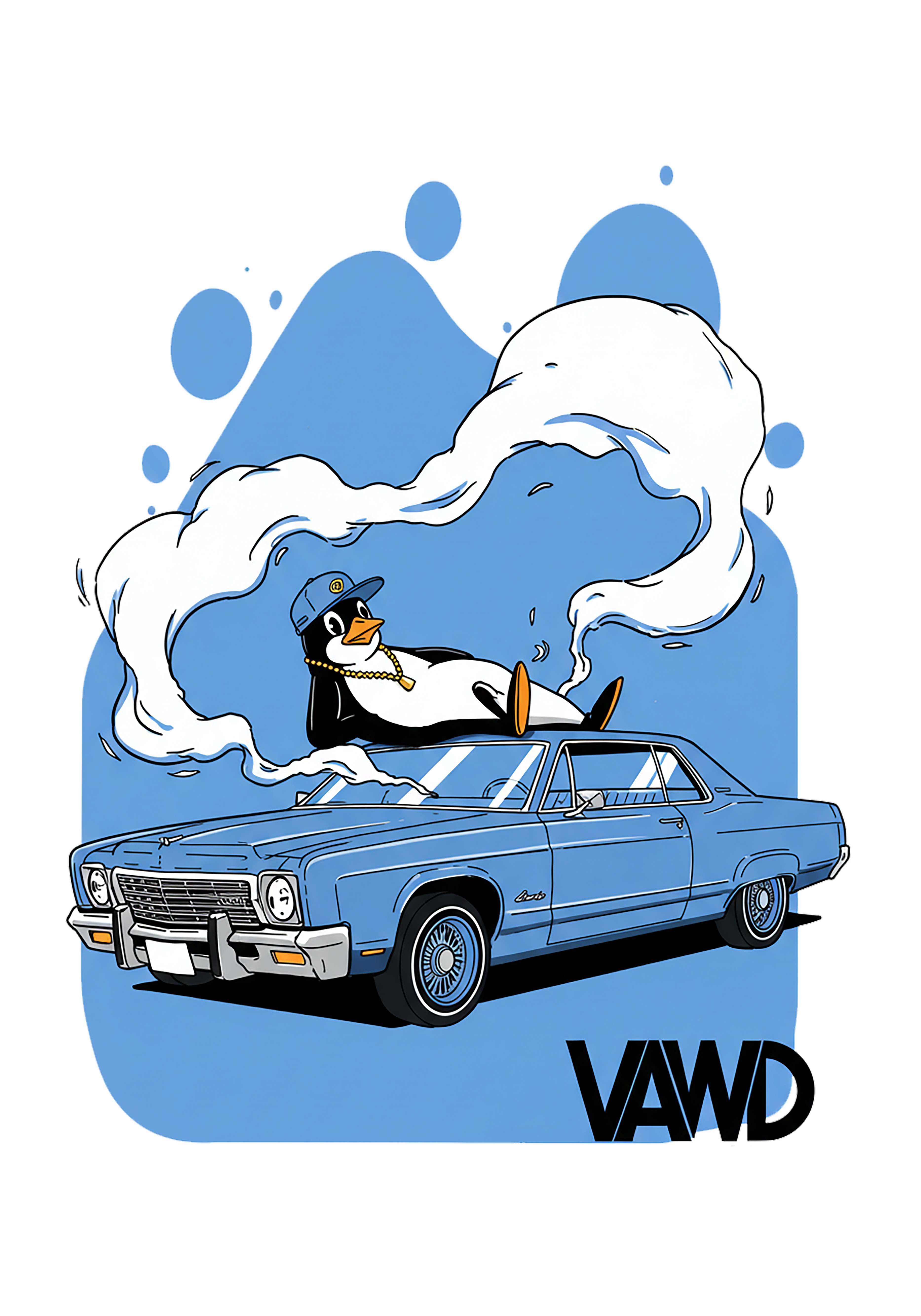 Lowrider Penguin