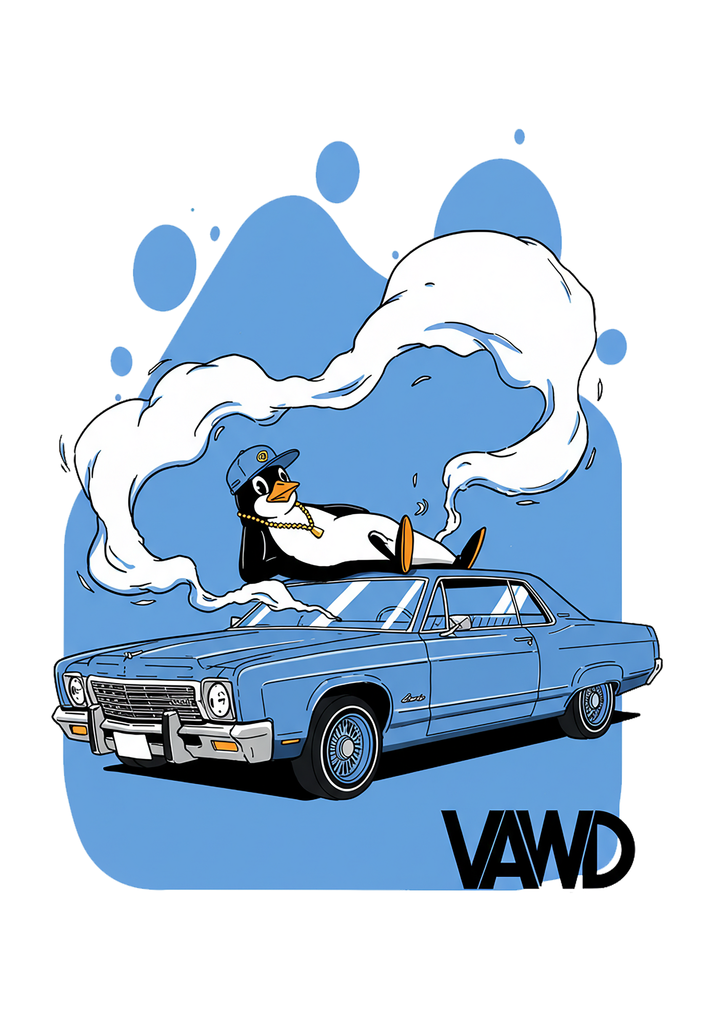 Lowrider Penguin