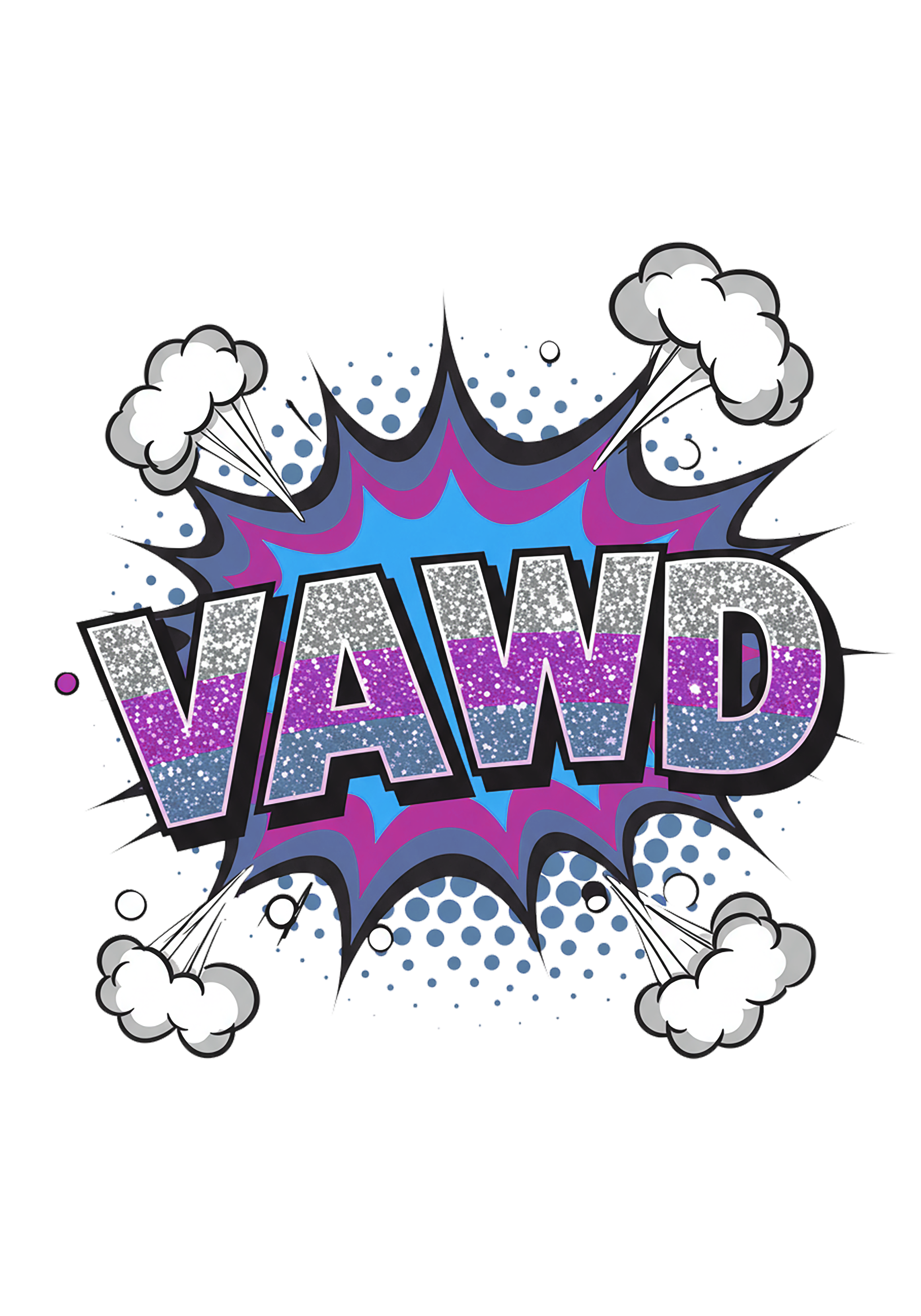 VAWD Pop Art Logo