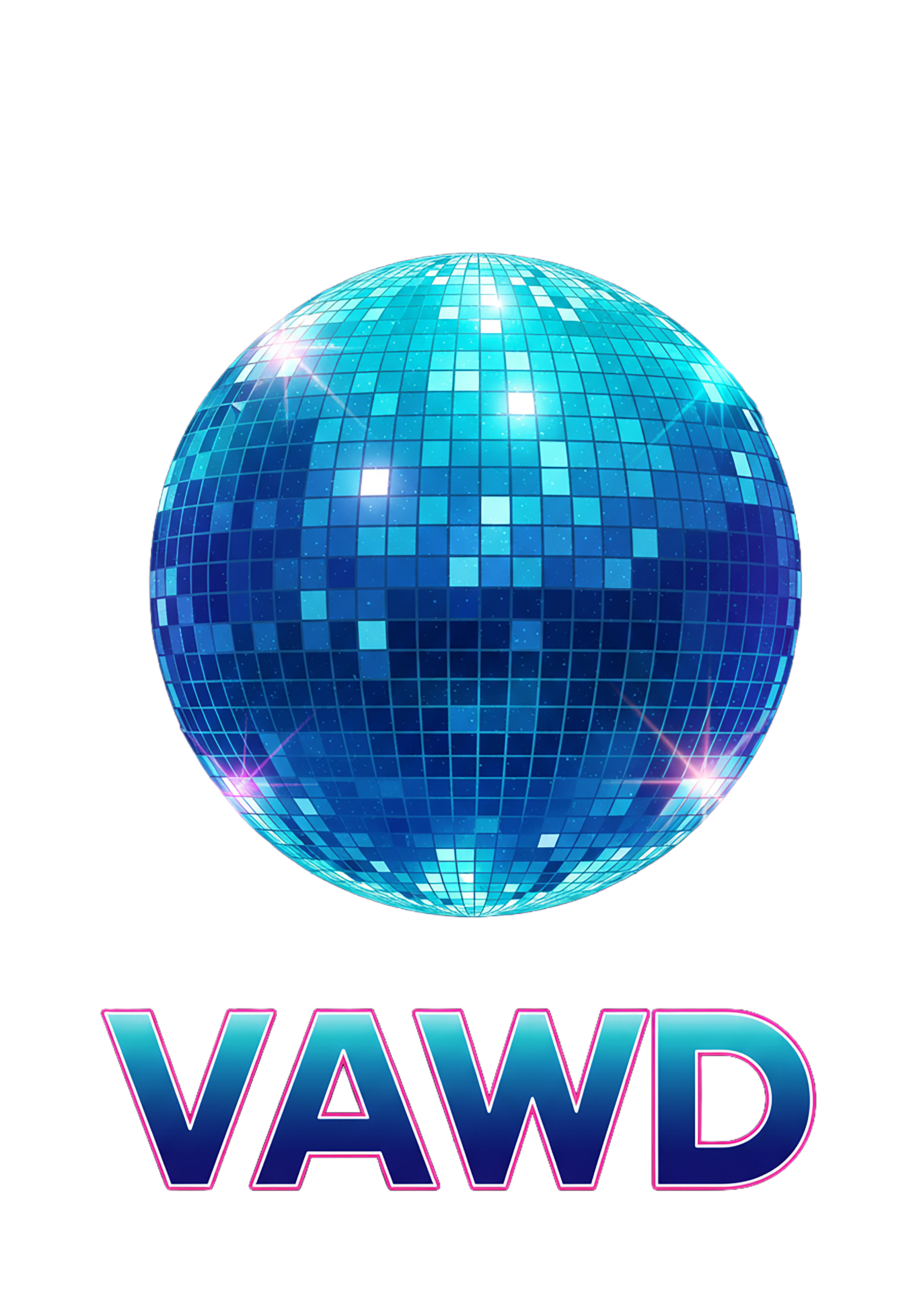 VAWD Disco Ball Logo