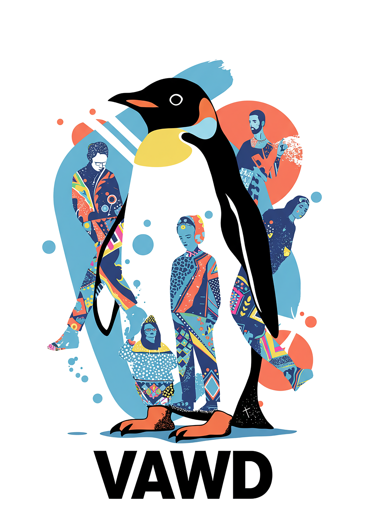 Psychedelic Penguin