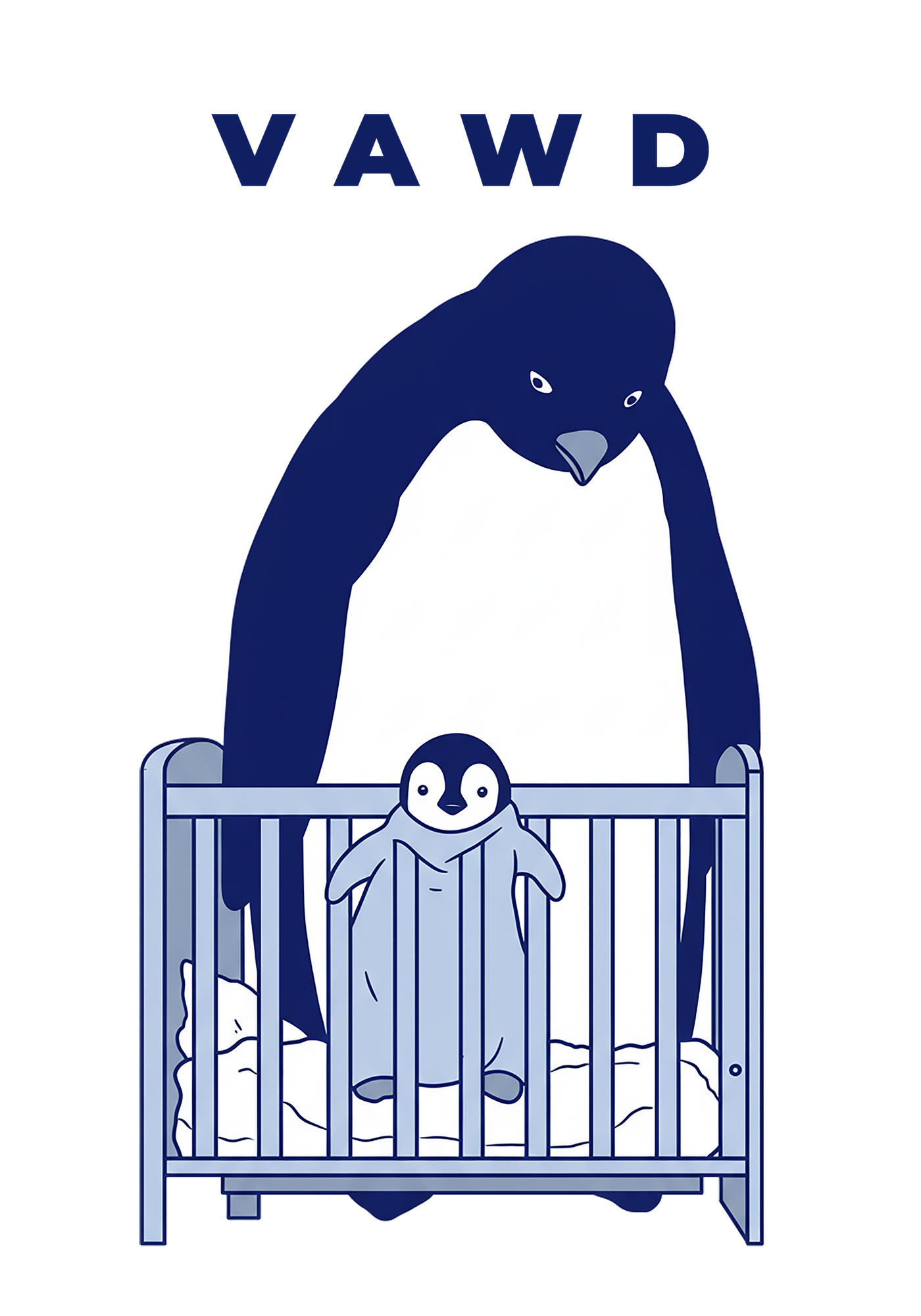 Baby Penguin Crib