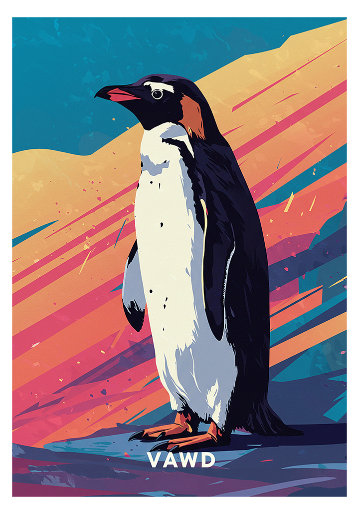 Sunset Penguin