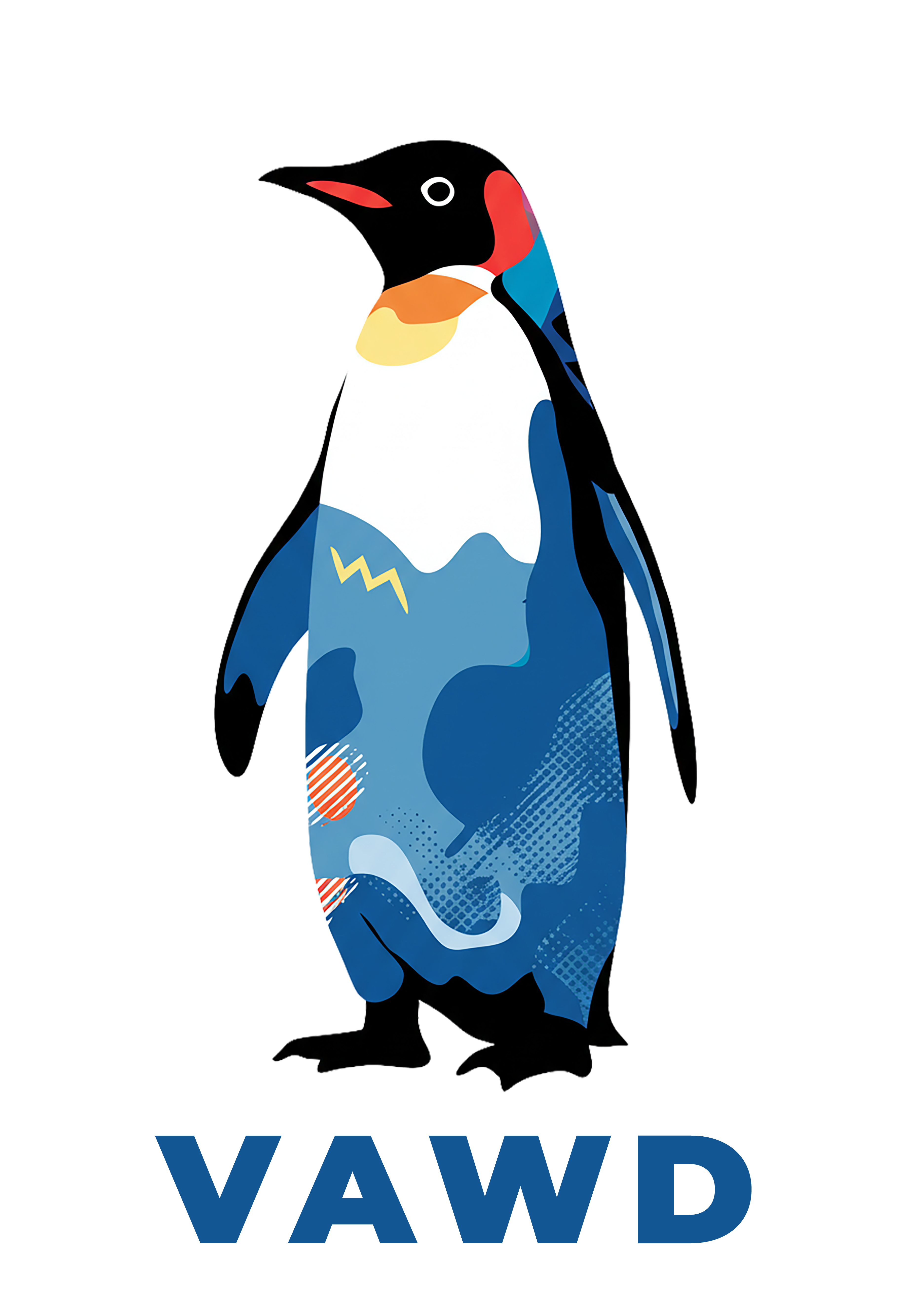VAWD Pop Art Penguin