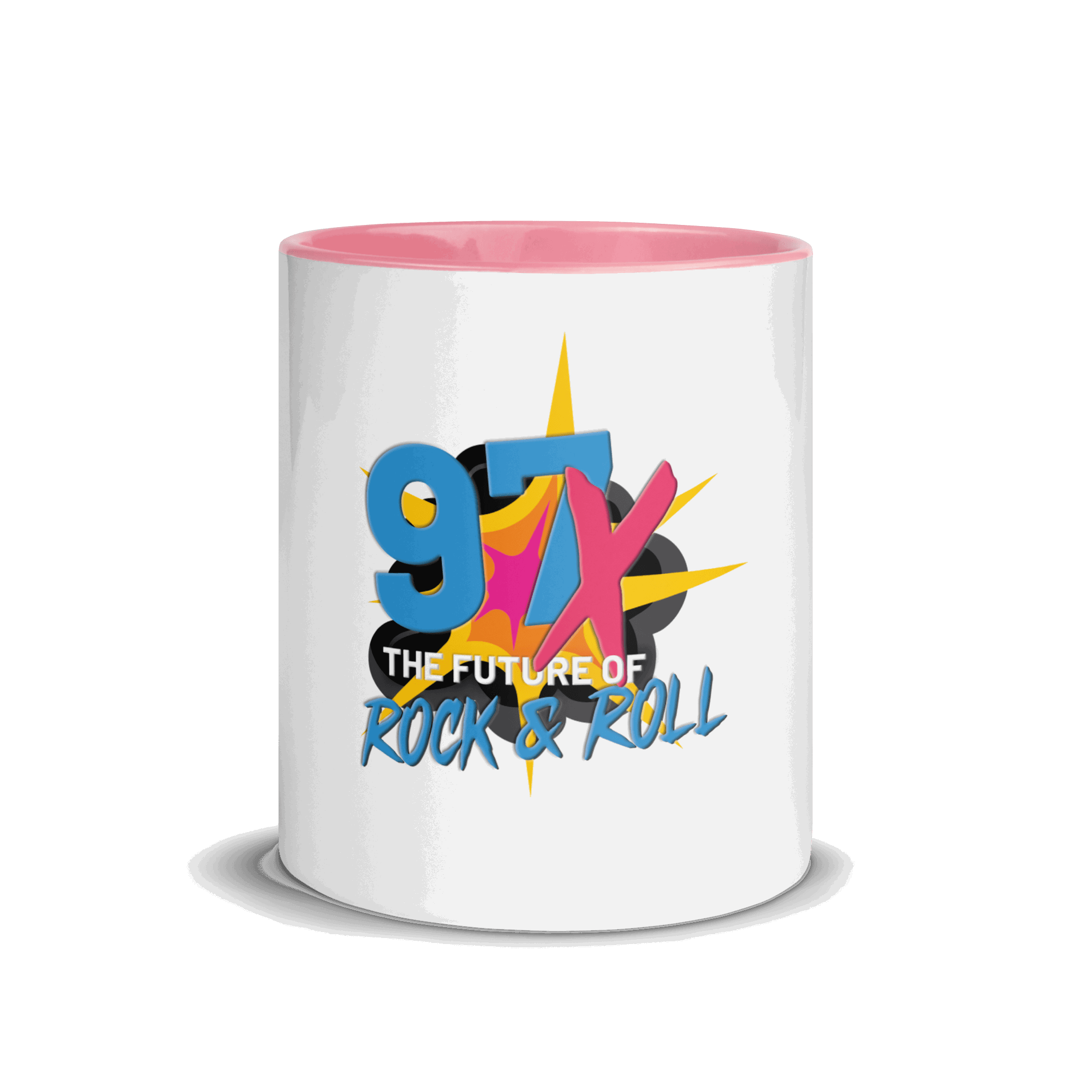 97x The Future Of Rock n Roll Mug with Color Inside