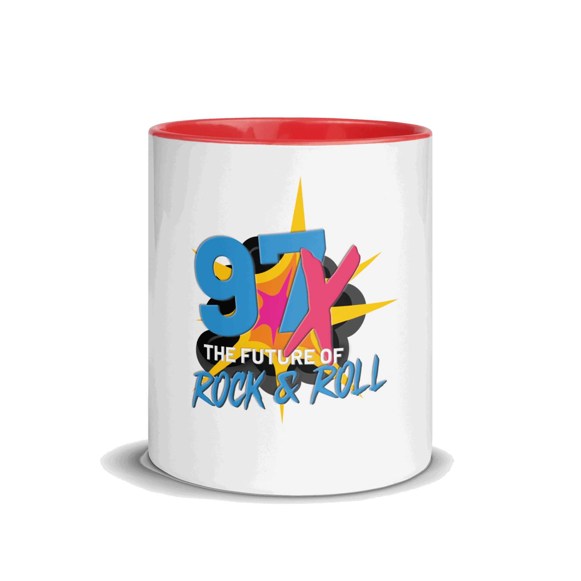 97x The Future Of Rock n Roll Mug with Color Inside